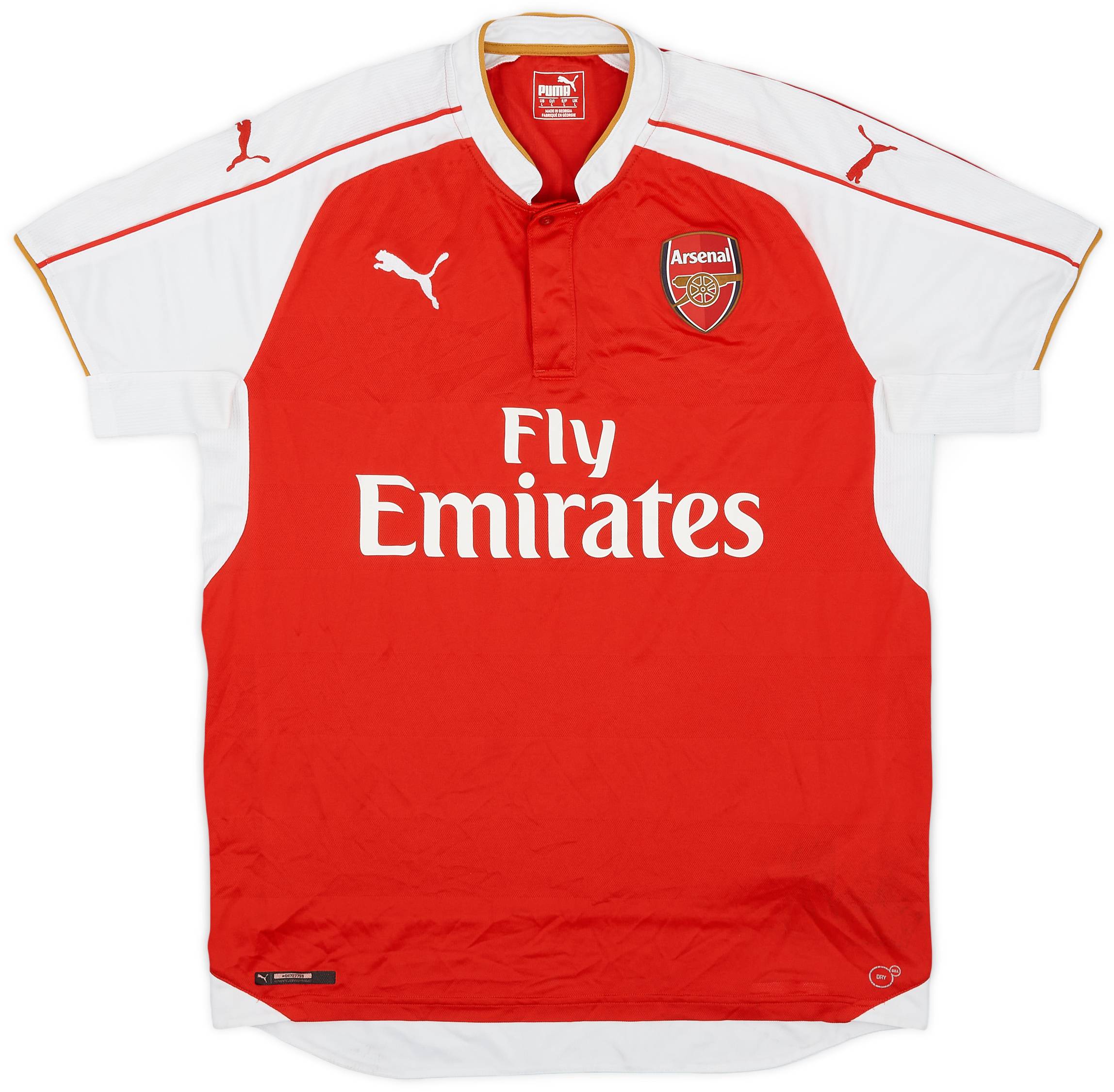 2015-16 Arsenal Home Shirt - 7/10 - (L)