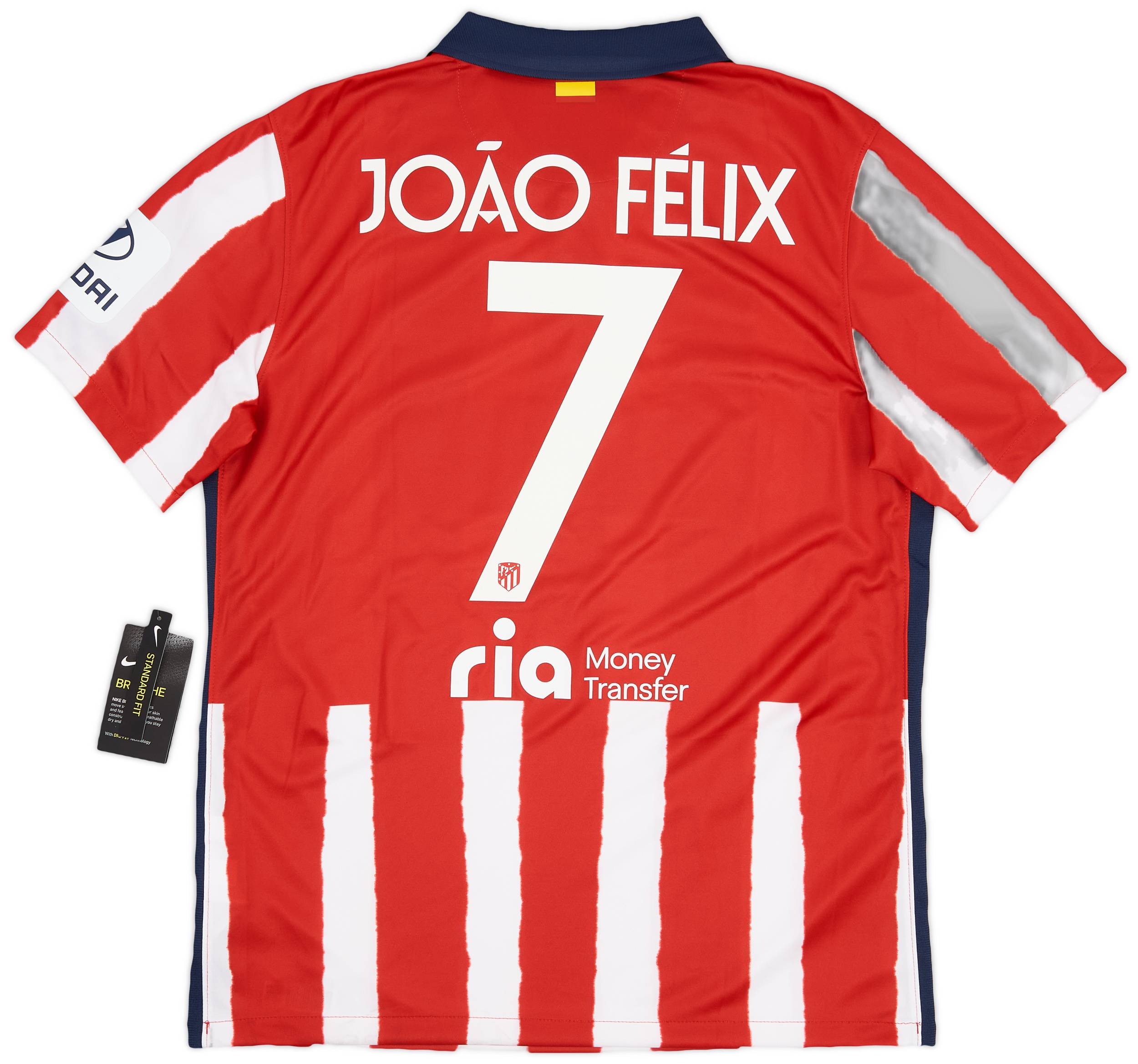 2020-21 Atletico Madrid Home Shirt Joao Felix #7 (L)