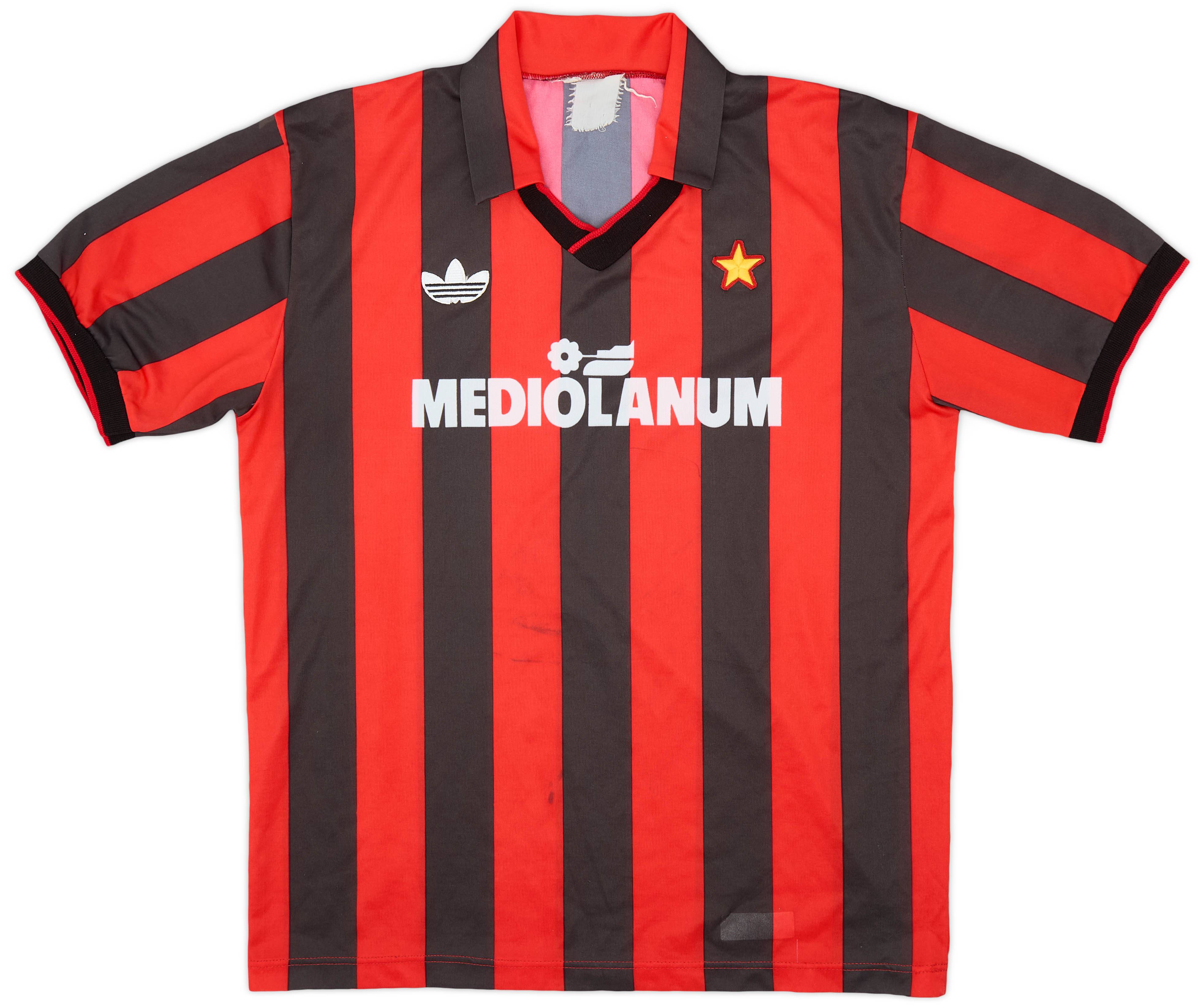 ウェア ADIDAS 1990/1991 AC MILAN HOME JERSEY AC Milan 1990 - 1991 Home football Adidas shirt size Medium