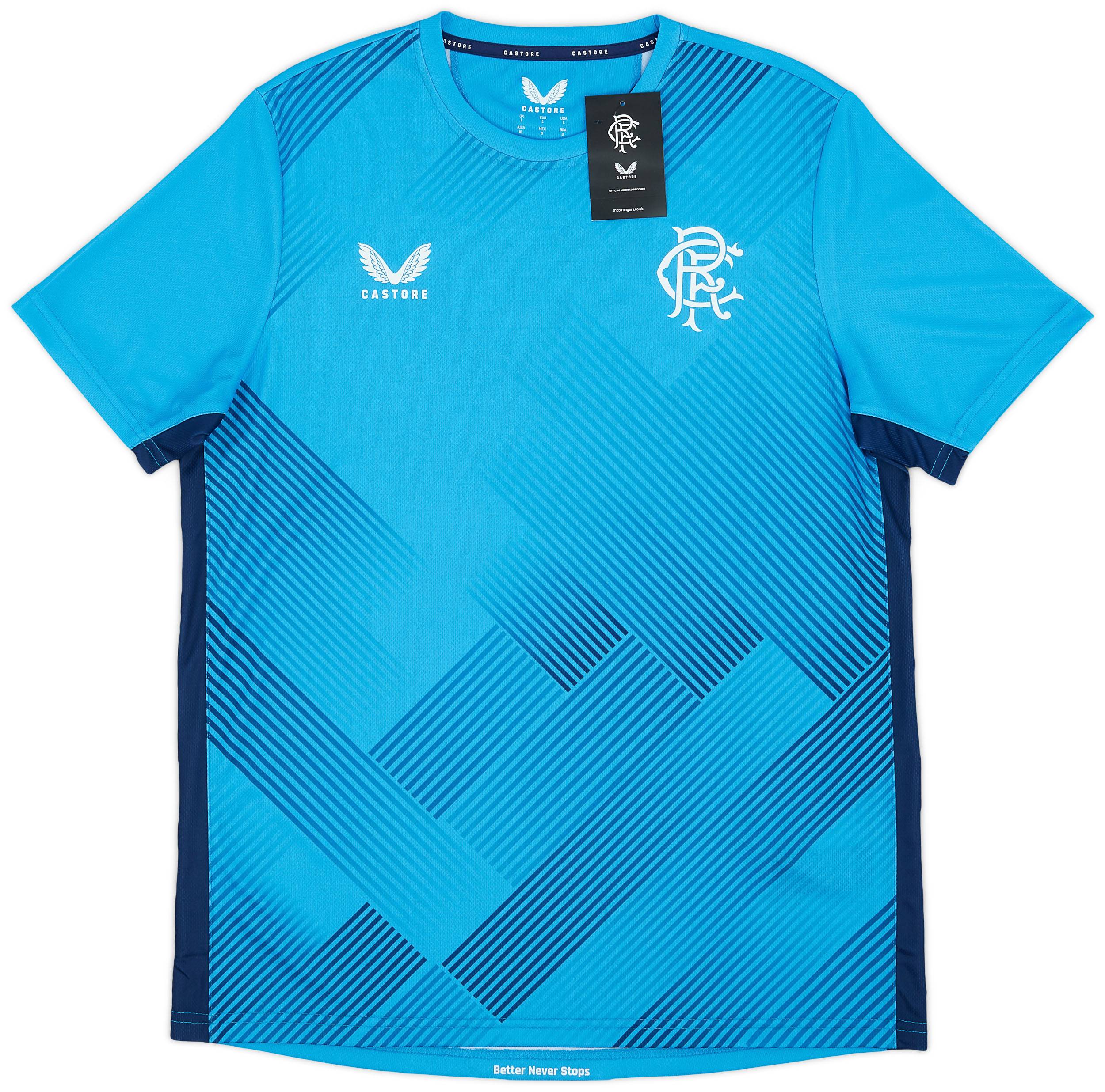 2023-24 Rangers Castore European Training Tee