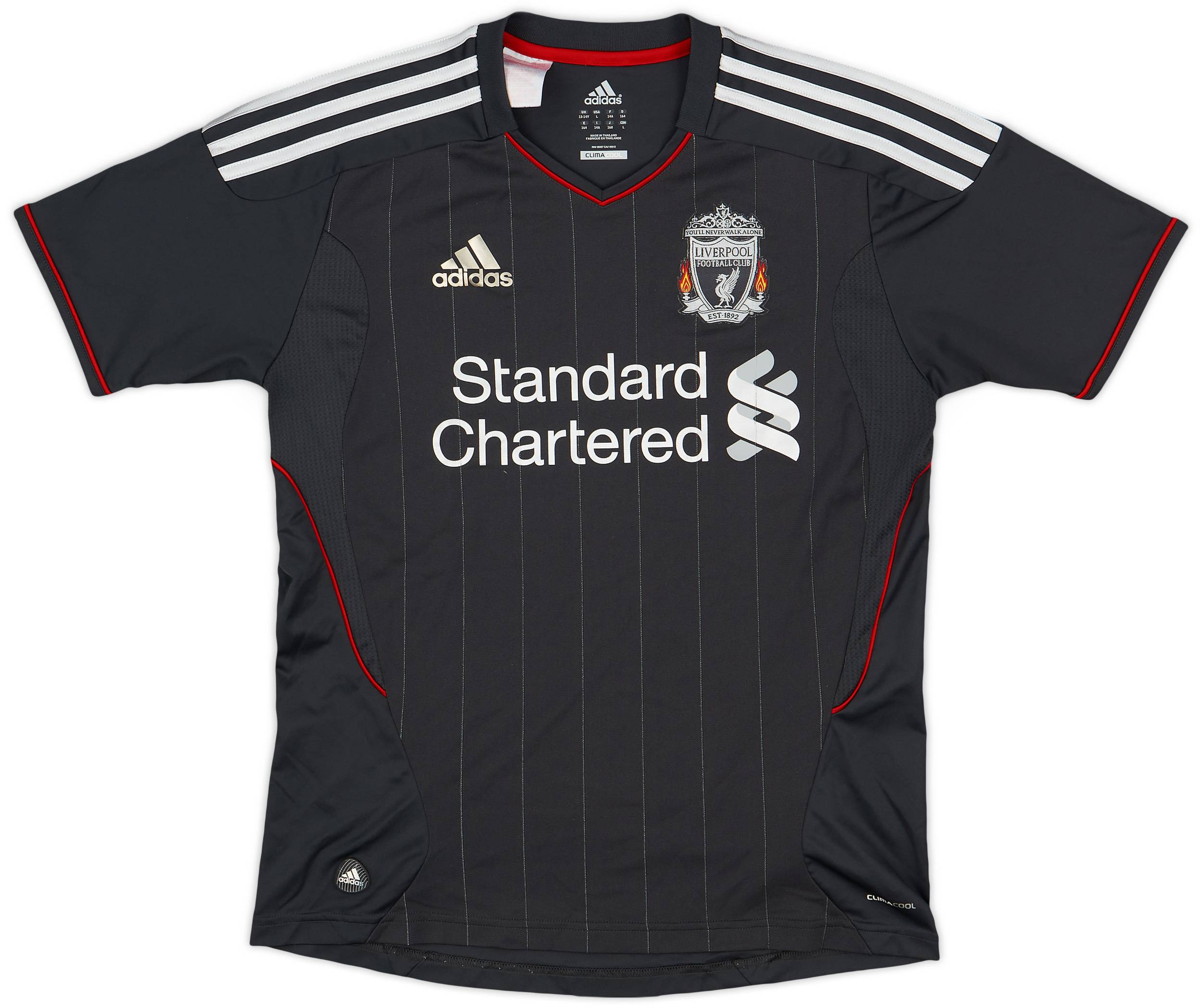 2011-12 Liverpool Away Shirt - 8/10 - (L.Boys)