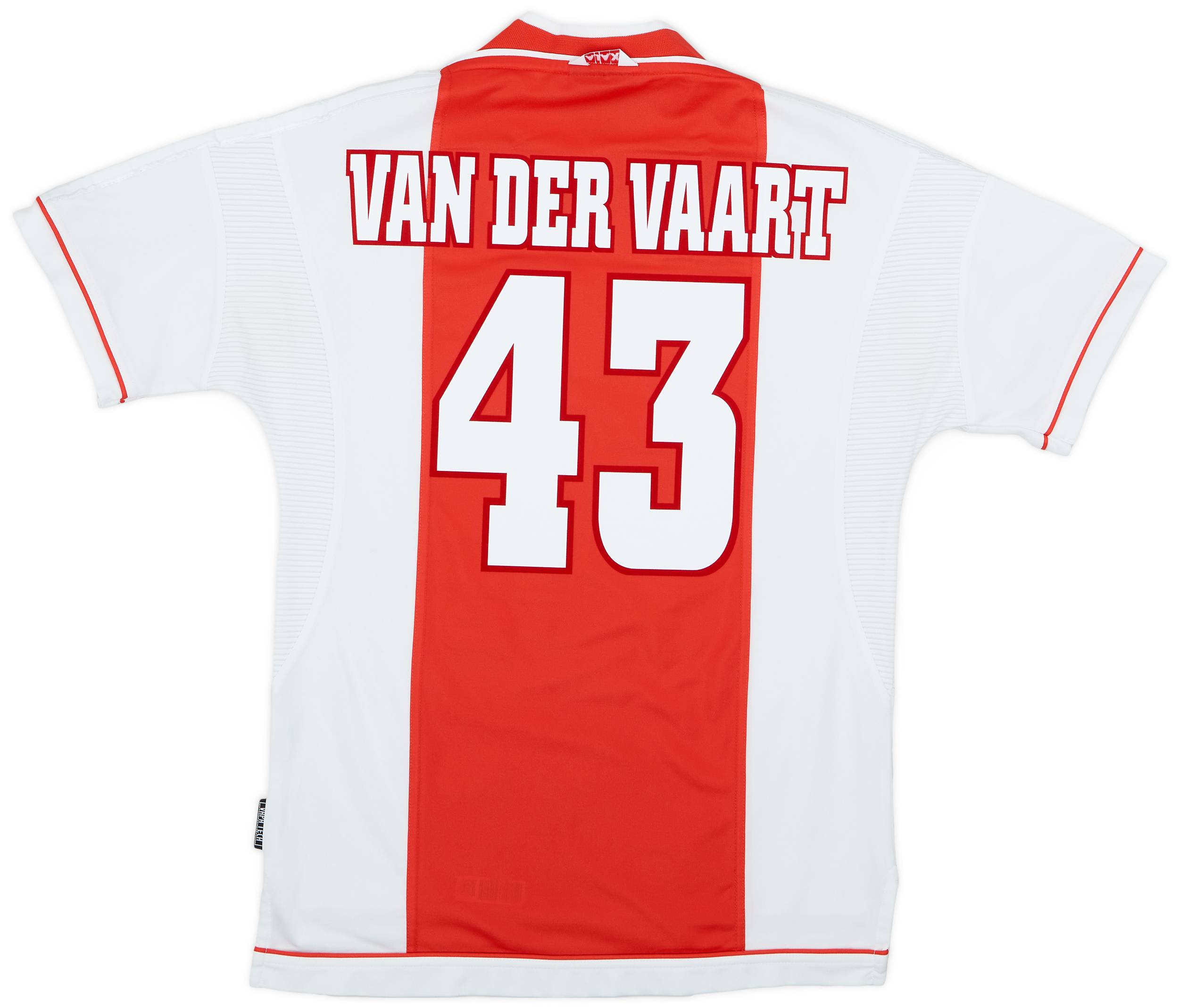 1999-00 Ajax Home Shirt Van Der Vaart #43 - 9/10 - (M)