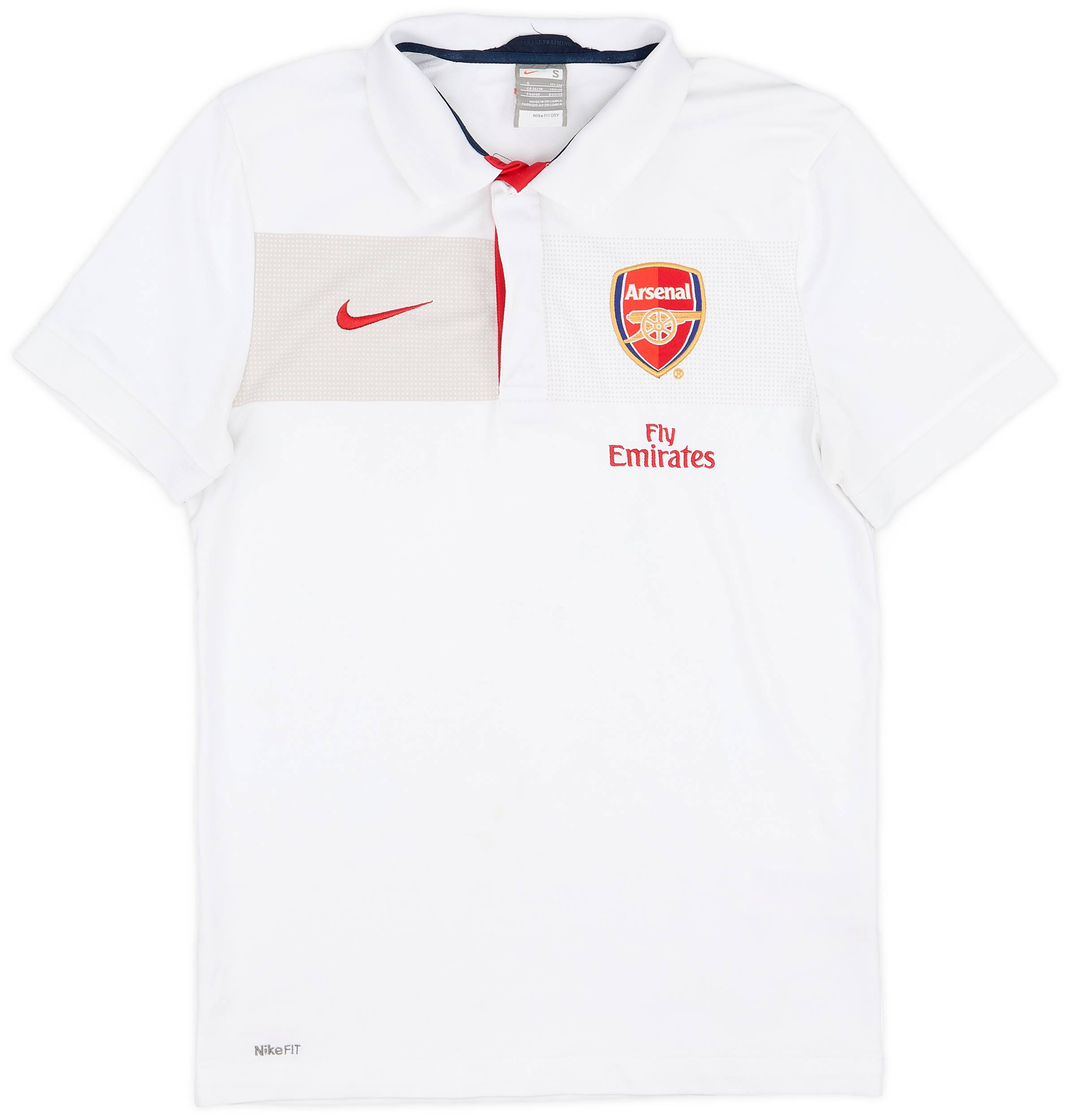 2009-10 Arsenal Nike Polo Shirt - 7/10 - (S)