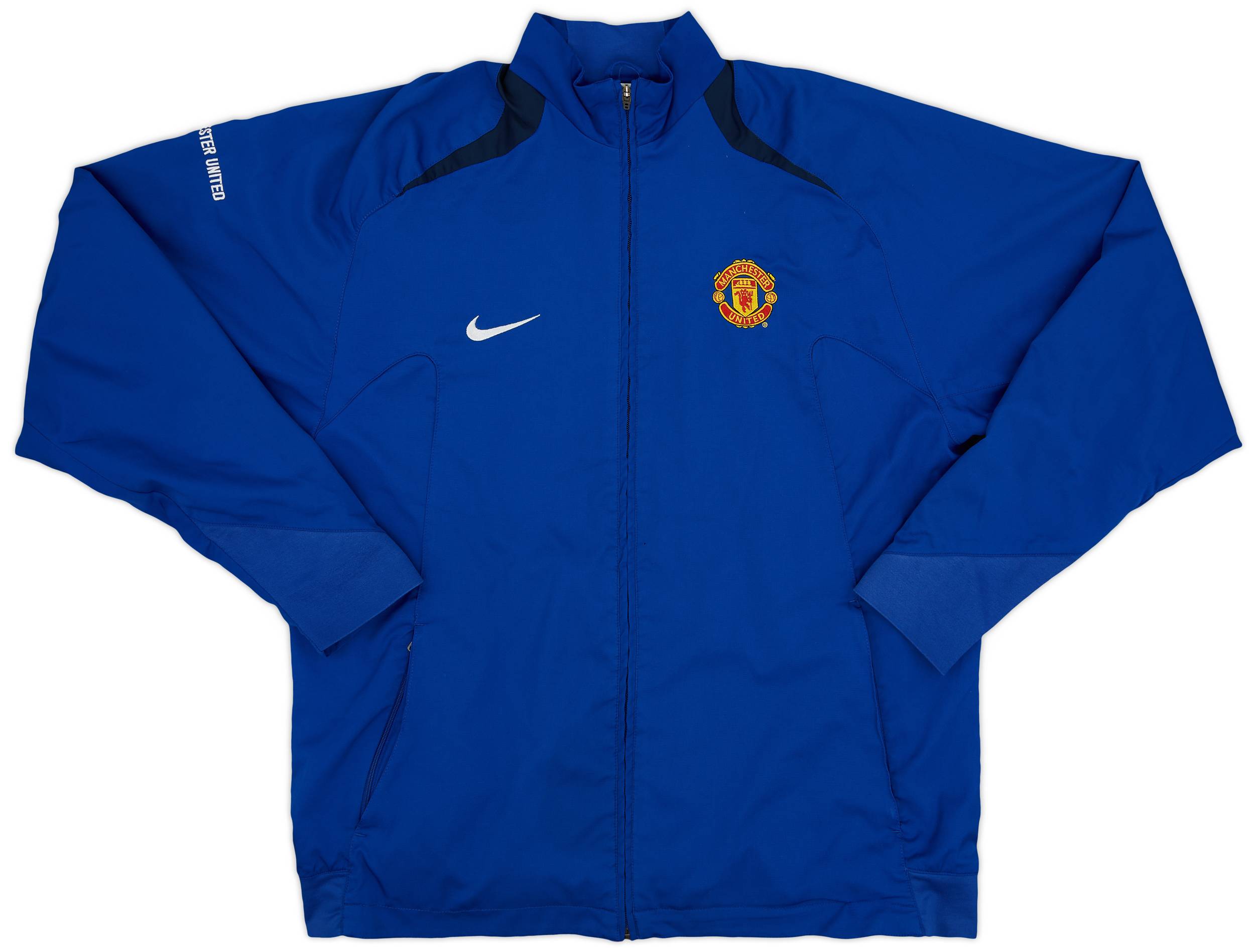 2005-06 Manchester United Nike Track Jacket - 9/10 - (XL)