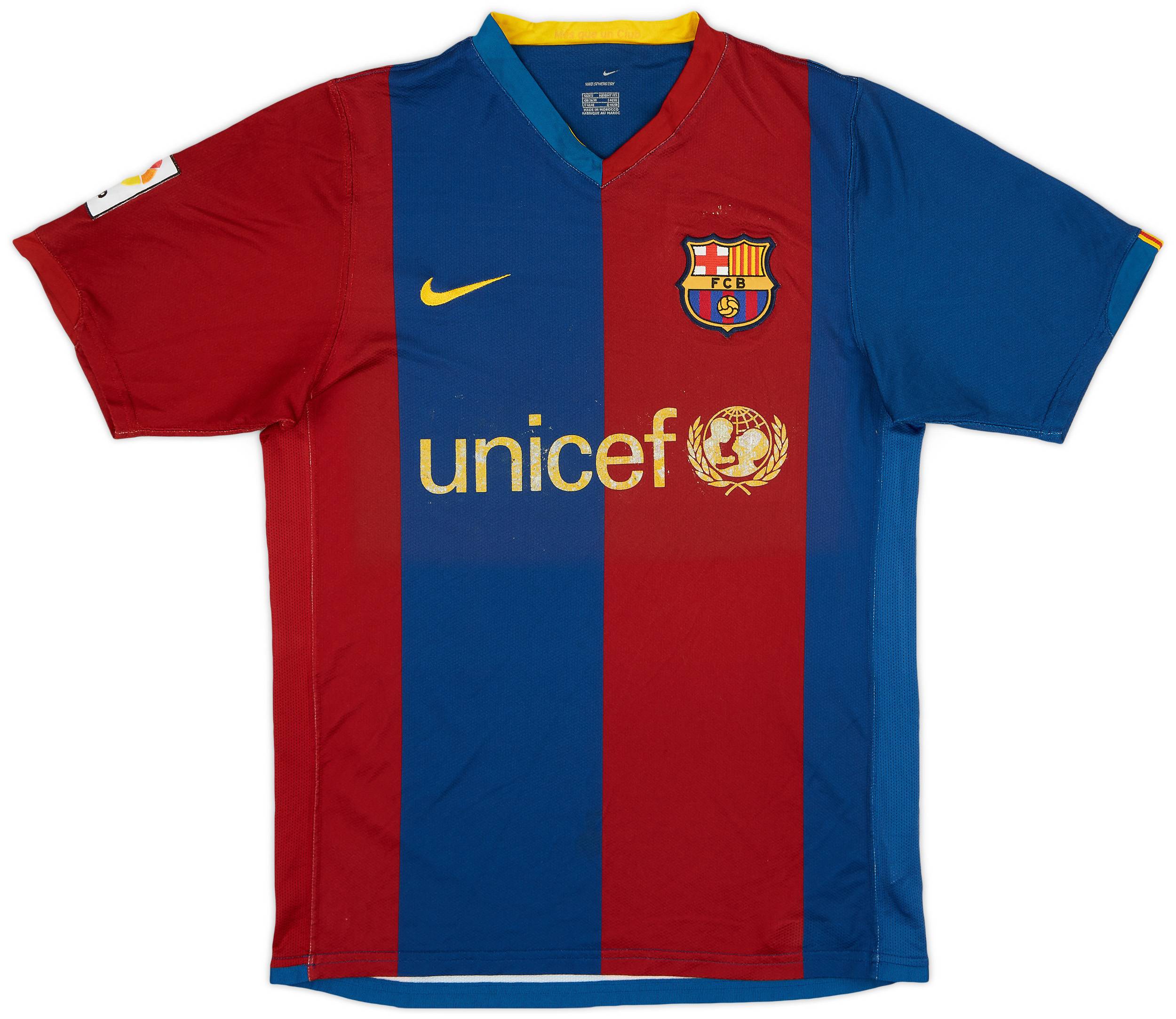 2006-07 Barcelona Home Shirt - 4/10 - (S)