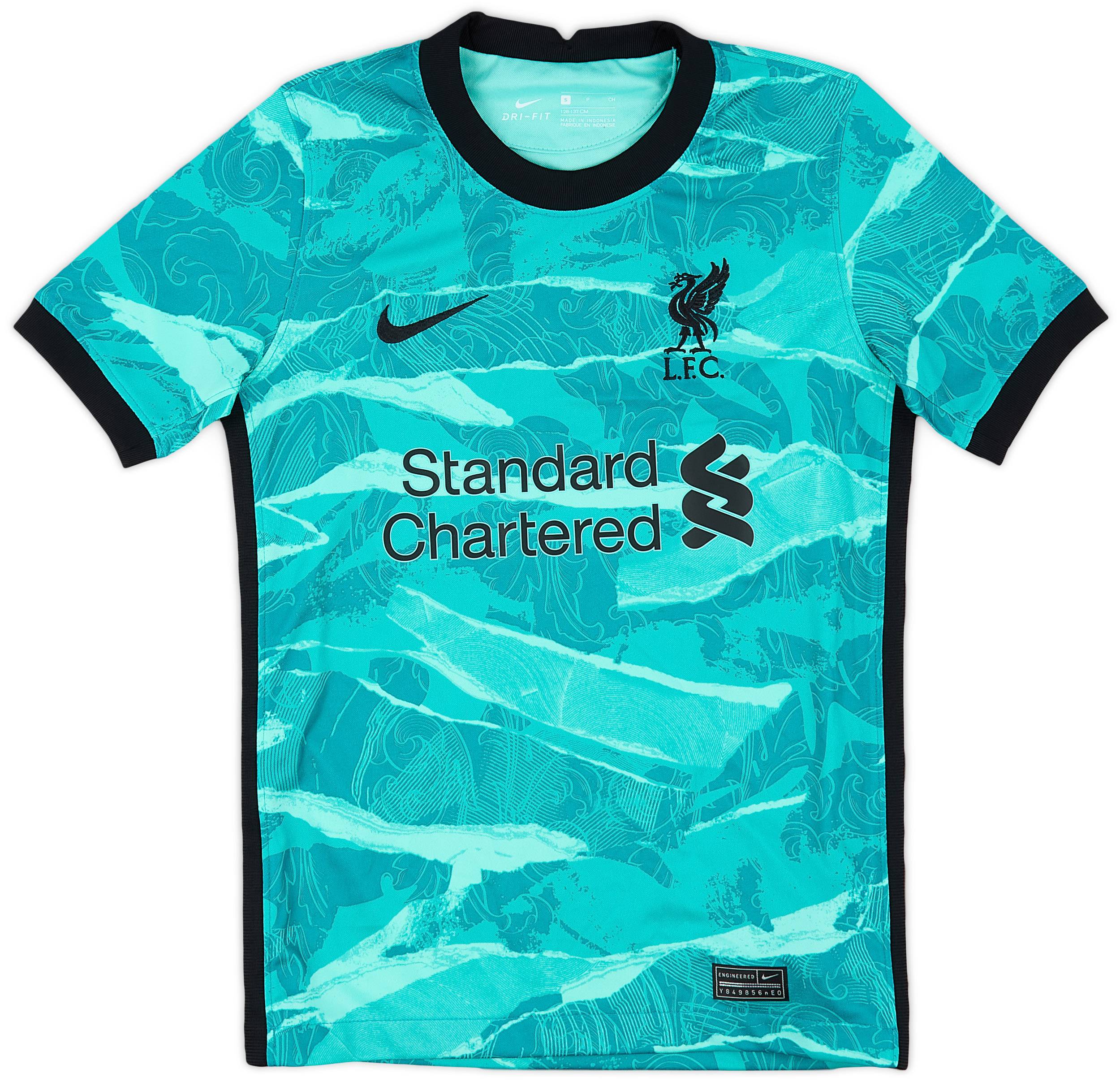 2020-21 Liverpool Away Shirt - 10/10 - (8-9 Years)