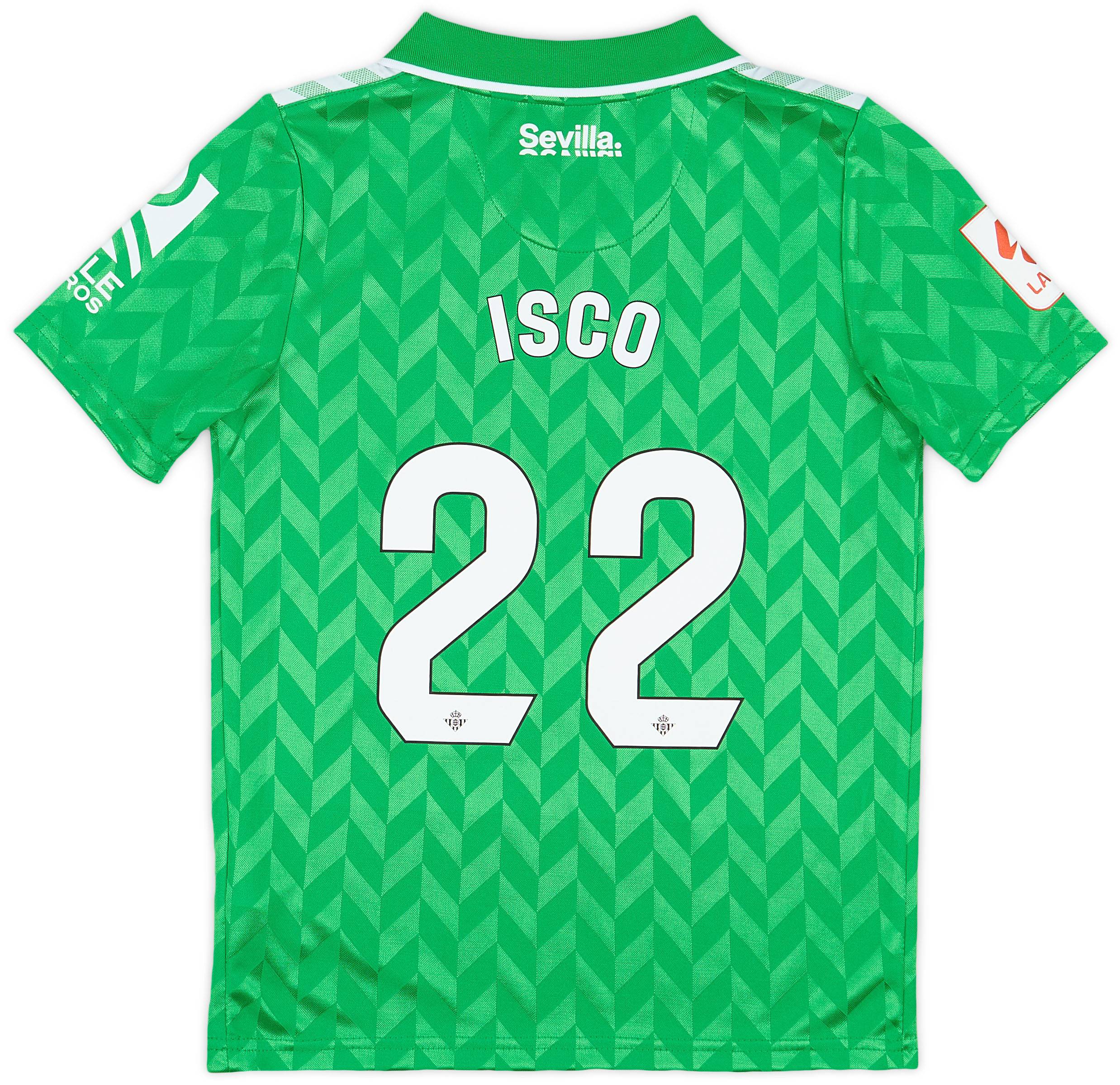 2023 24 Real Betis Away Shirt Isco 22 KIDS