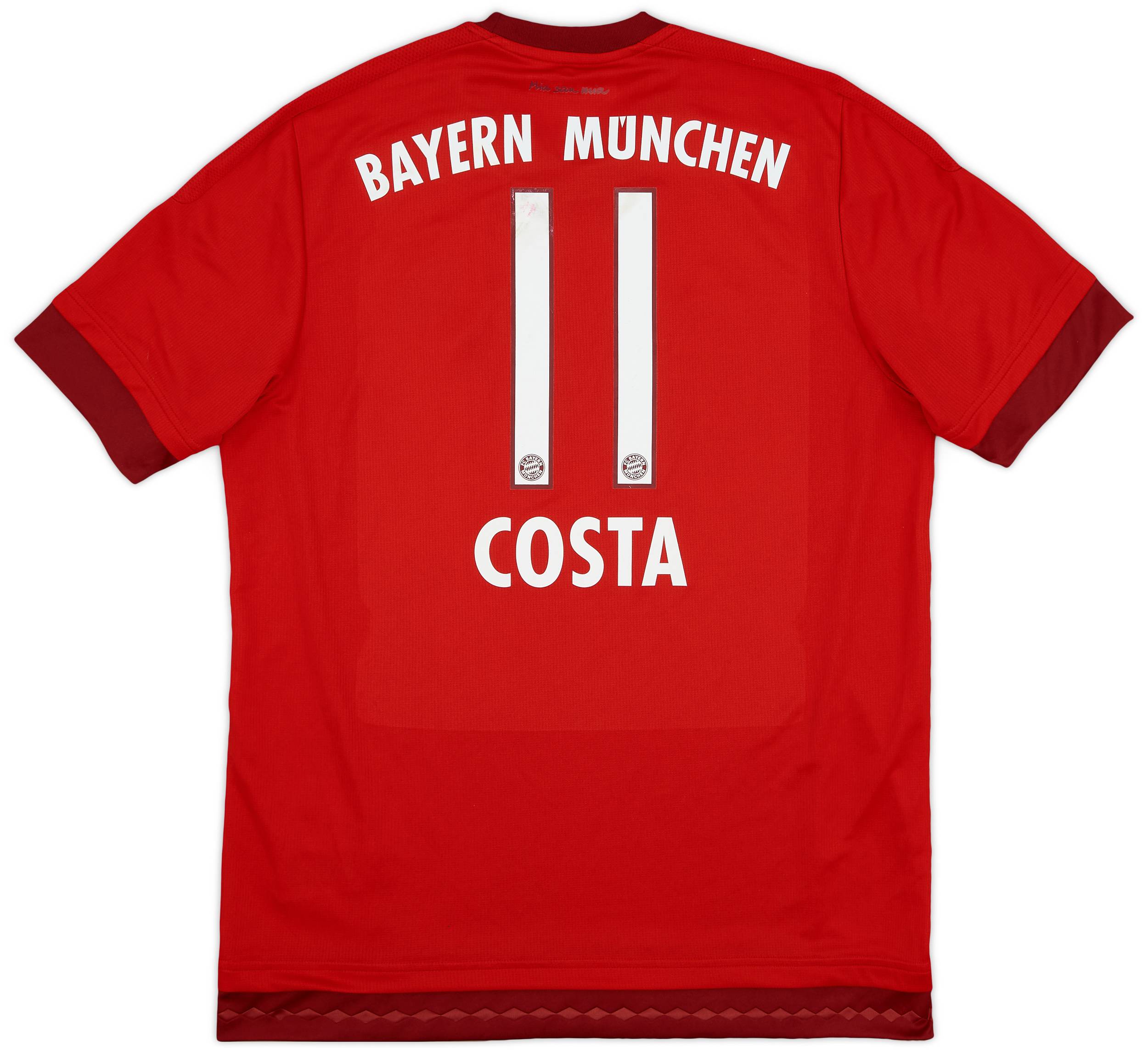 2015-16 Bayern Munich Home Shirt Costa #11 - 6/10 - (L)