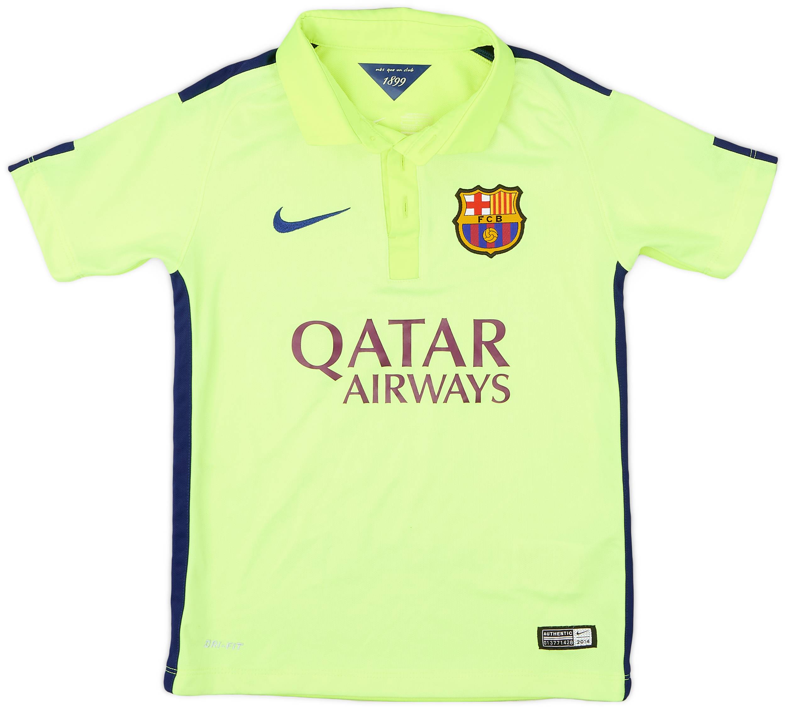 2014-15 Barcelona Third Shirt - 8/10 - (S.Boys)