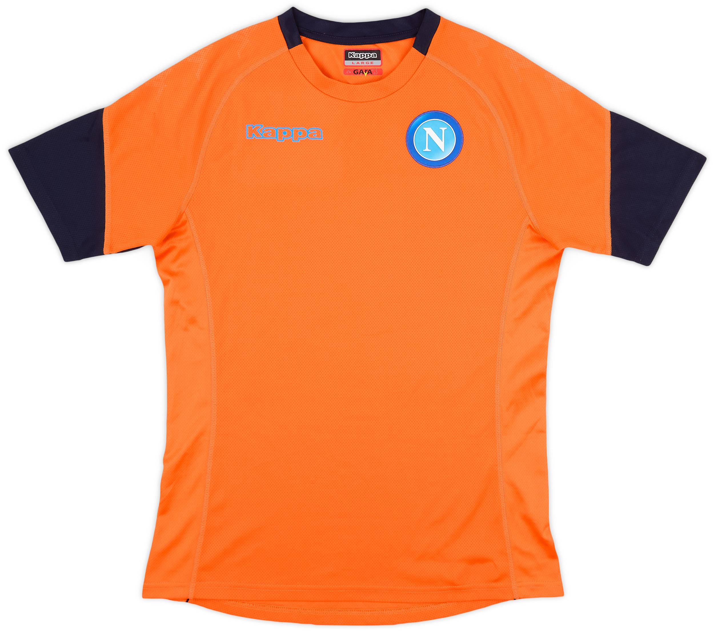 2017-18 Napoli Kappa Training Shirt - 8/10 - (L)