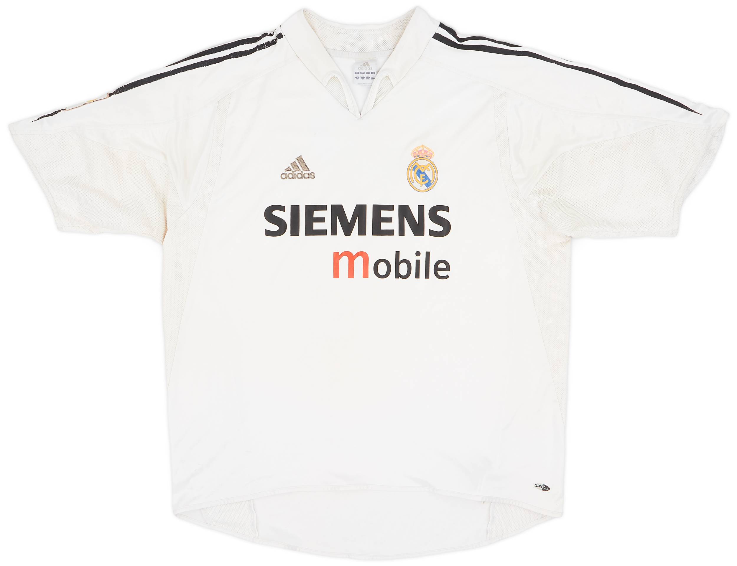 2004-05 Real Madrid Home Shirt - 4/10 - (XL)