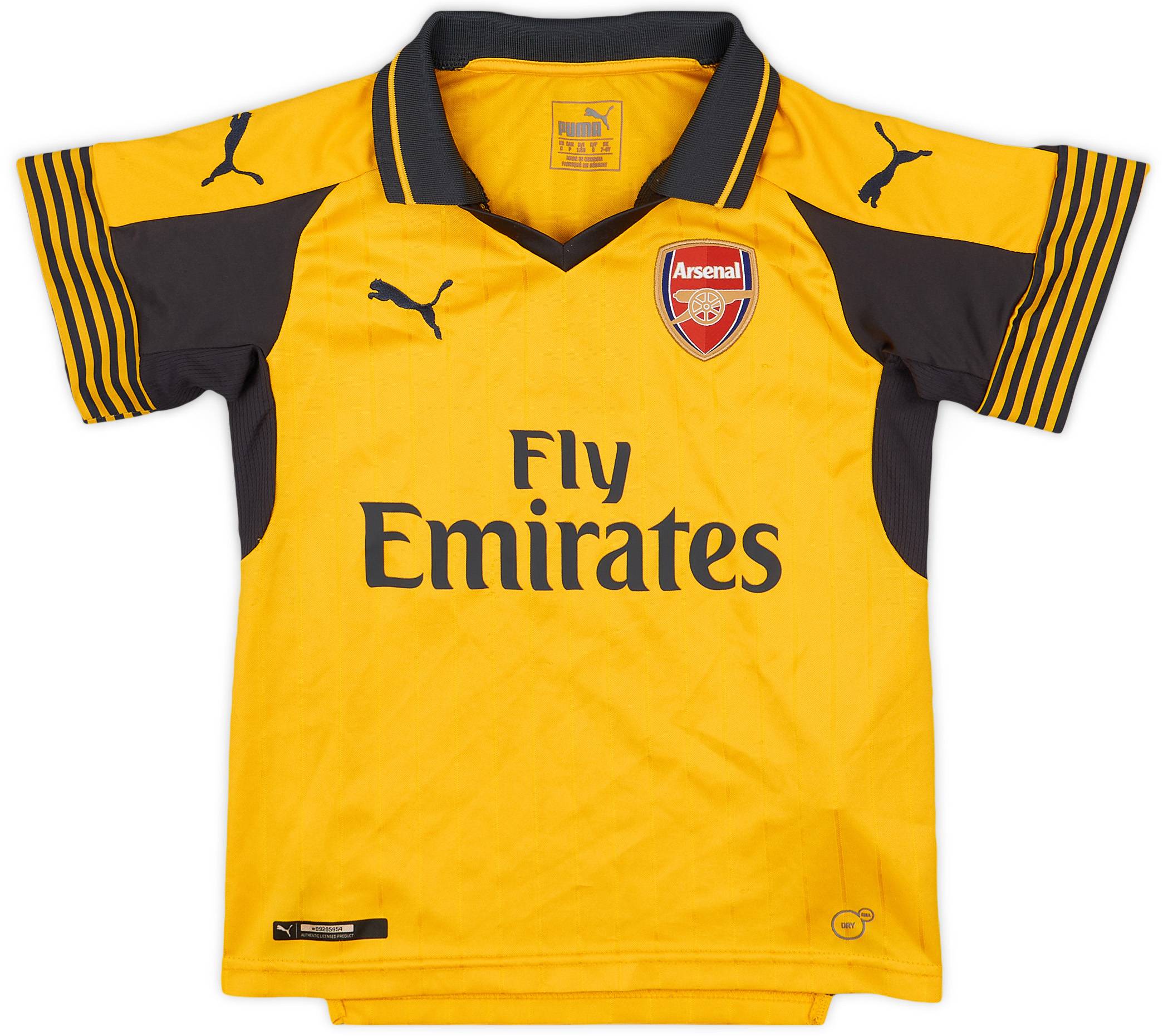 2016-17 Arsenal Away Shirt - 9/10 - (7-8 Years)