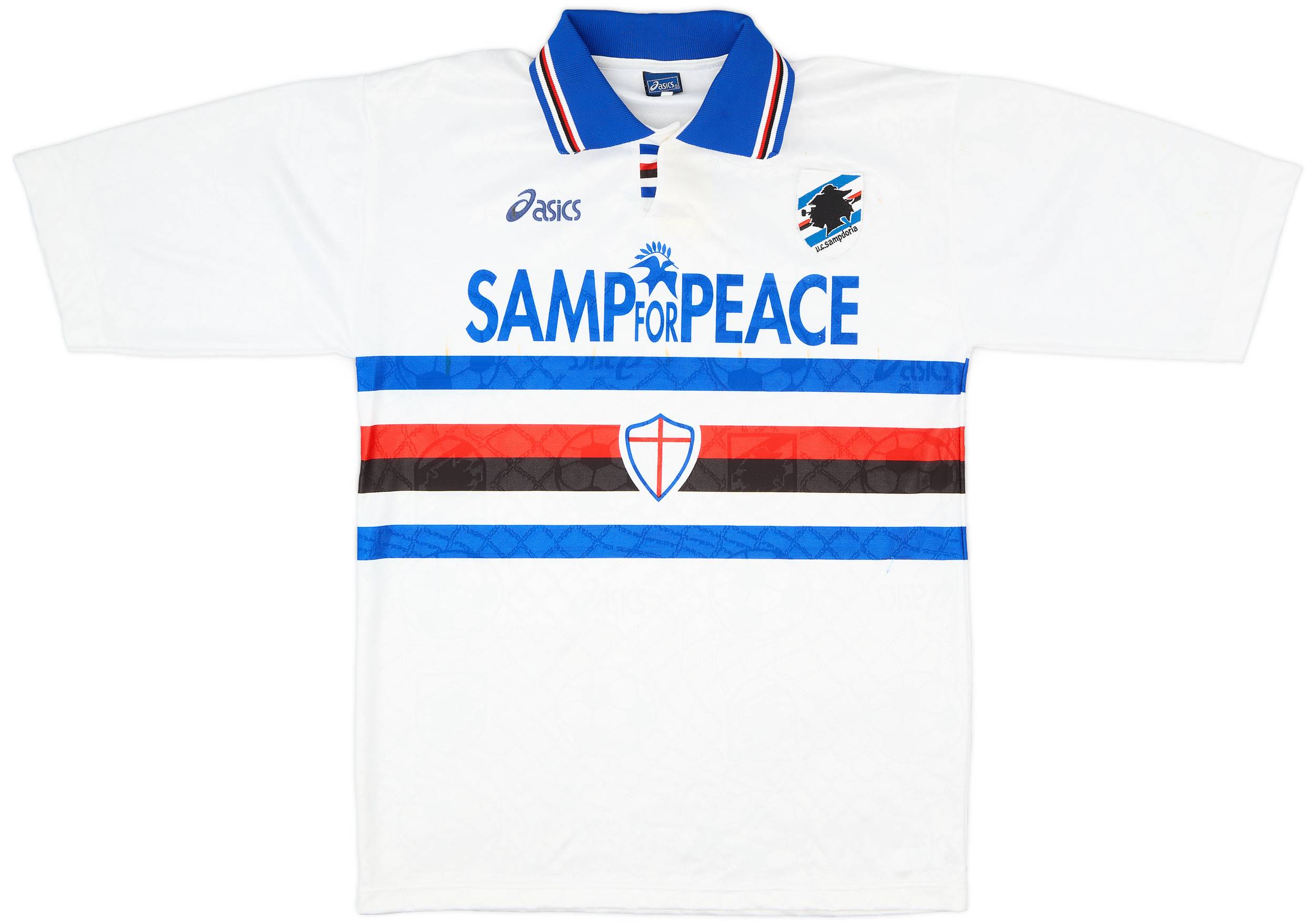 1995-96 Sampdoria 'SampForPeace' Away Shirt - 6/10 - (L)