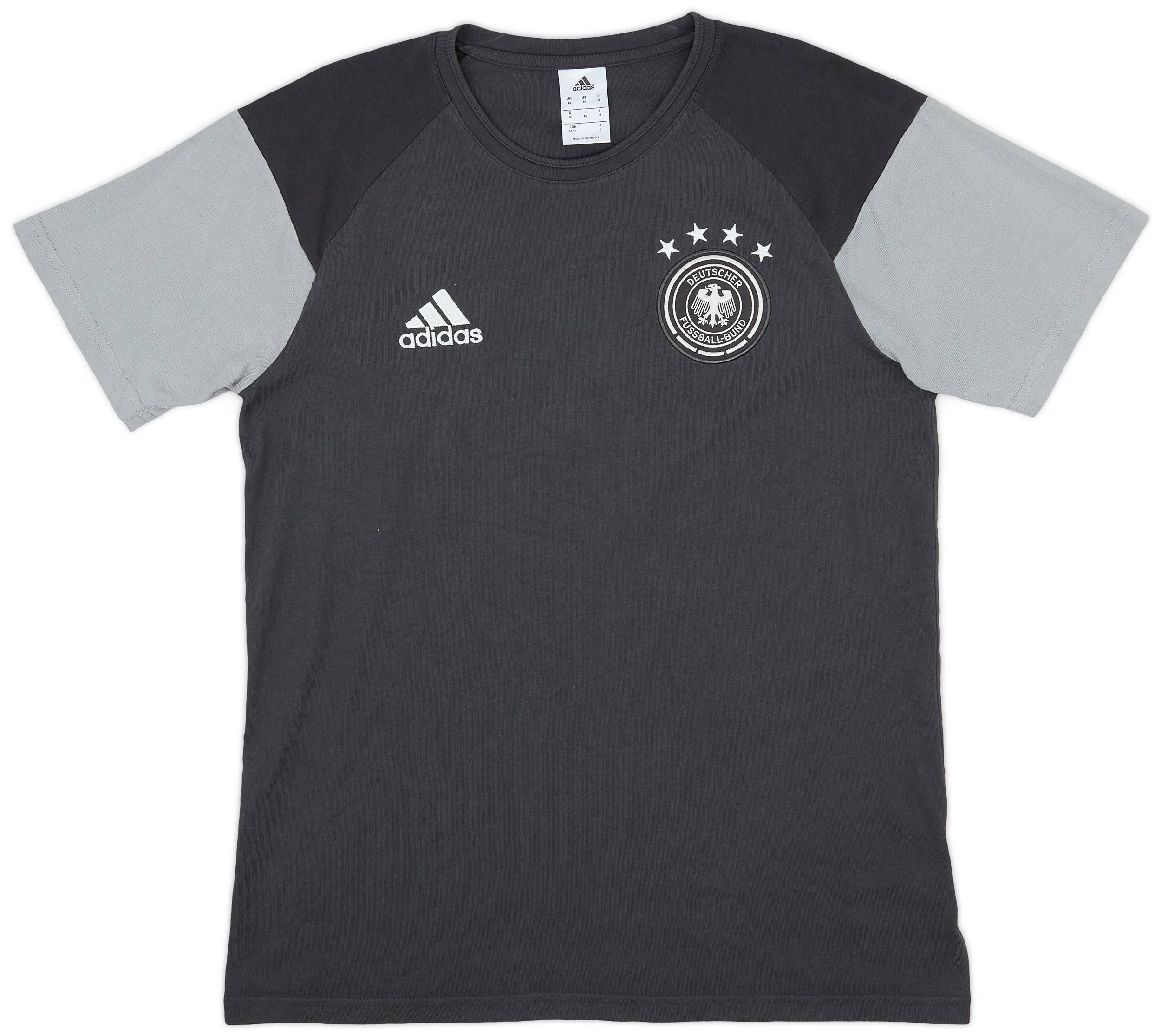 2015-16 Germany adidas Cotton Tee - 9/10 - (M)