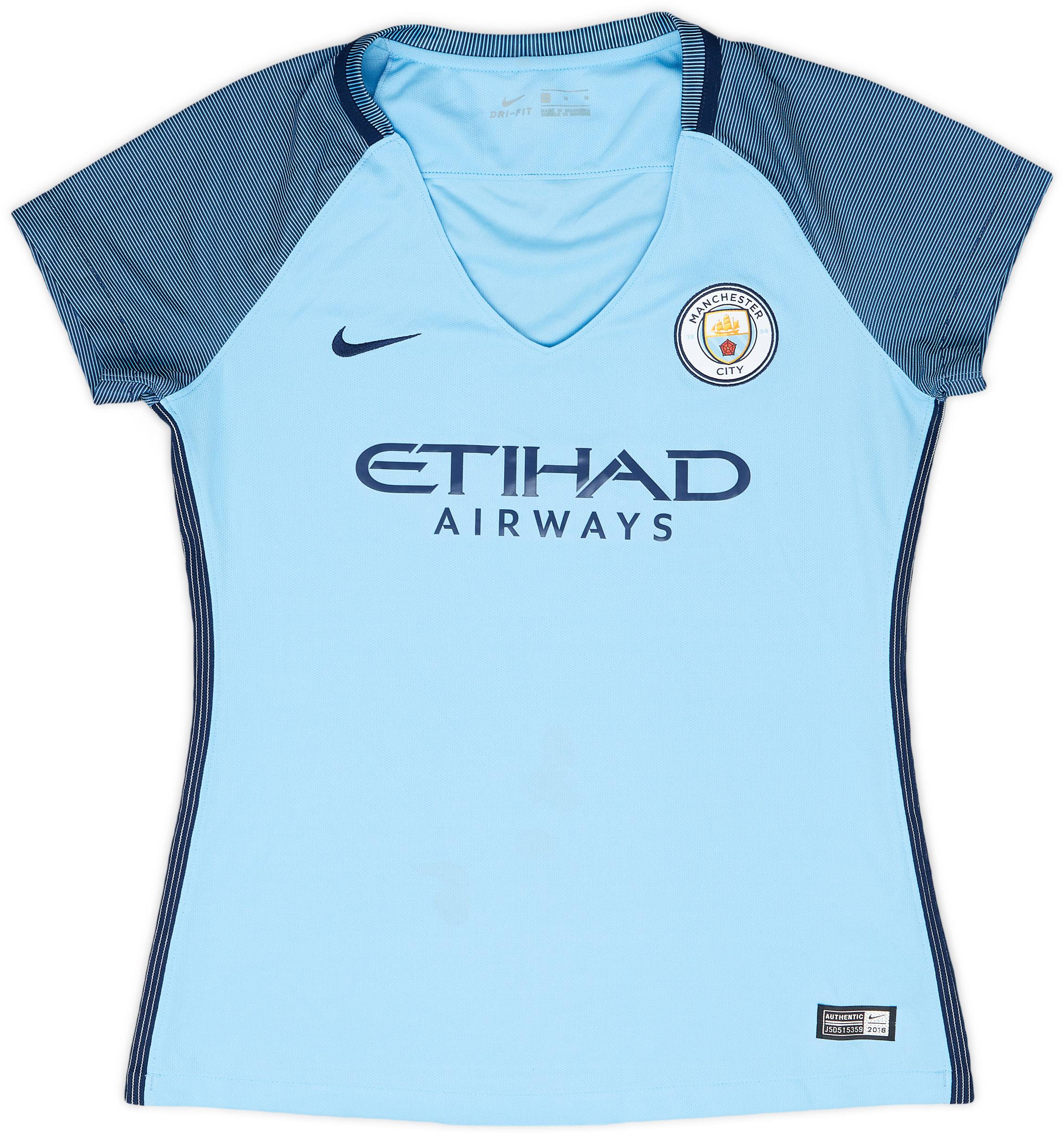 2016-17 Manchester City Home Shirt - 5/10 - (Women's M)