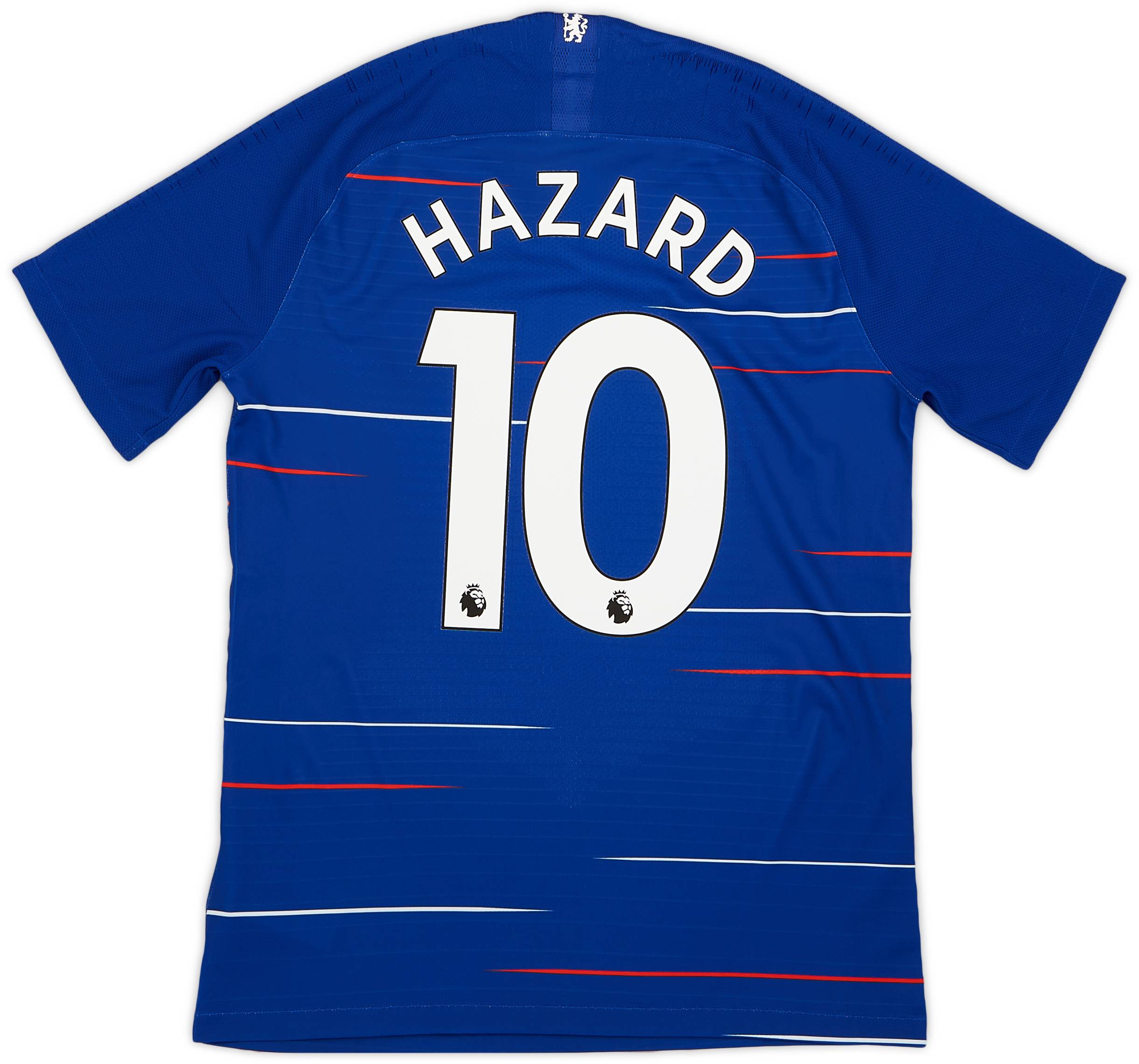2018 19 Chelsea Authentic Home Shirt Hazard 10 M