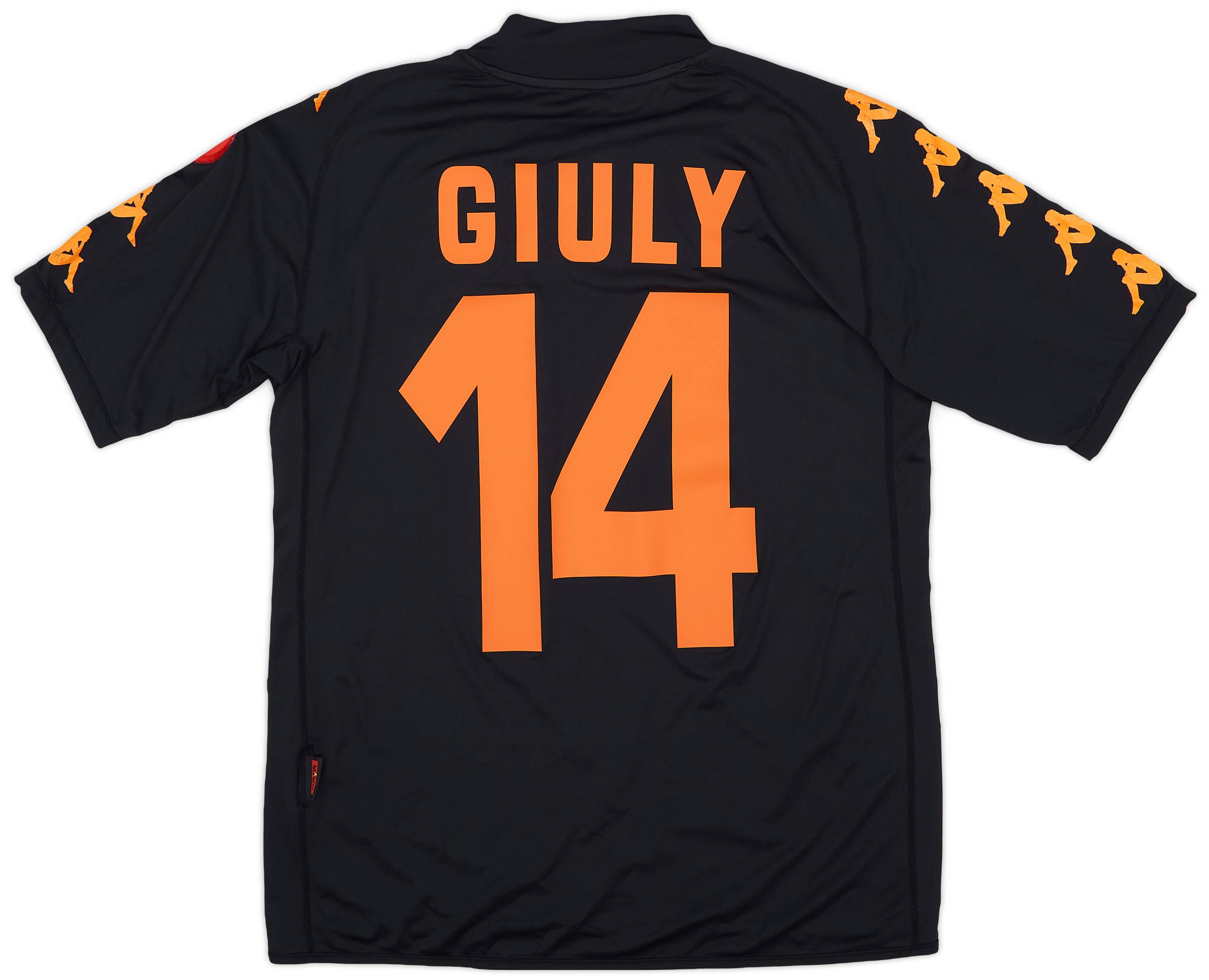 2008-09 Roma Third Shirt Giuly #14 - 7/10 - (S)