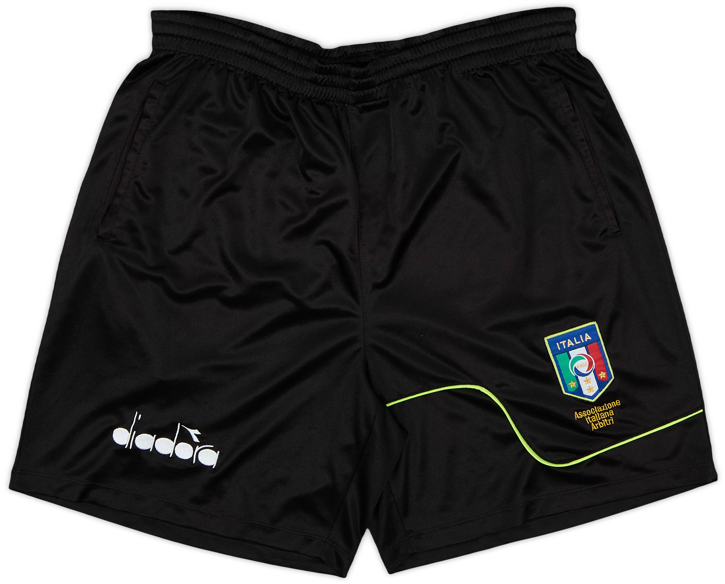 2010s Italy Diadora Referee Shorts - 8/10 - (S)