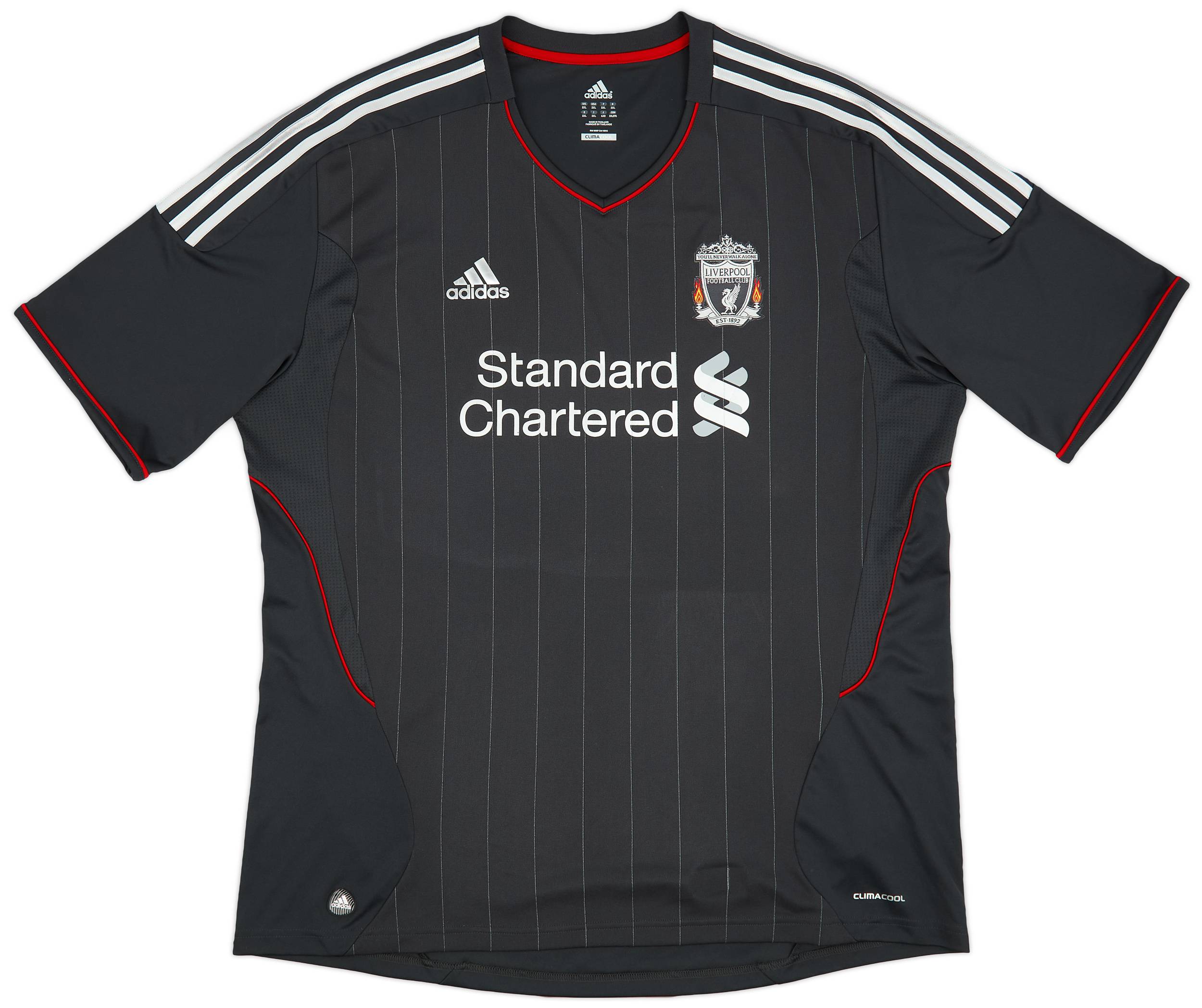 2011-12 Liverpool Away Shirt - 8/10 - (XXL)