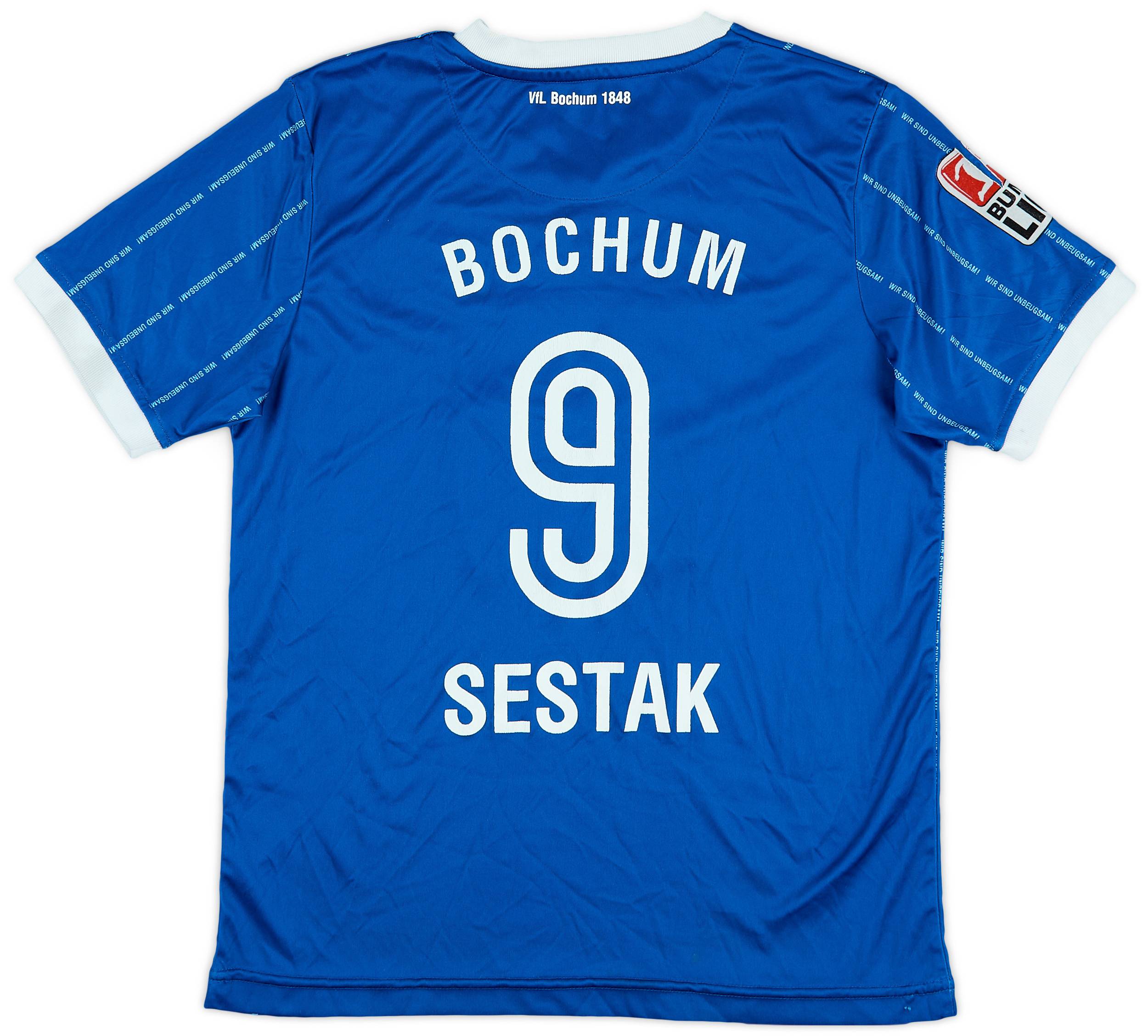 2008-09 VFL Bochum Home Shirt Sestak #9 - 6/10 - (L.Boys)