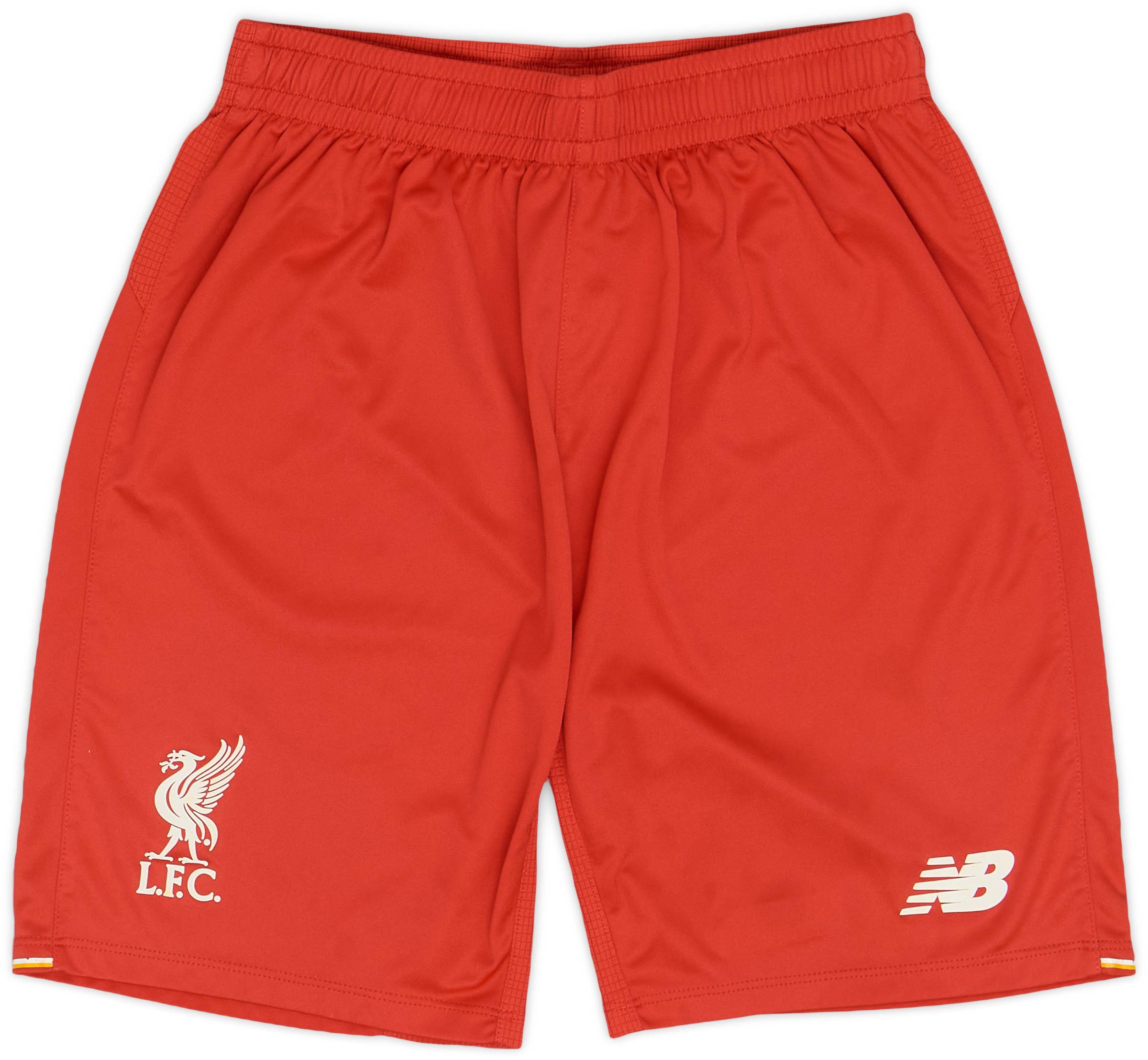 2015-16 Liverpool Home Shorts - 9/10 - (XL.Boys)