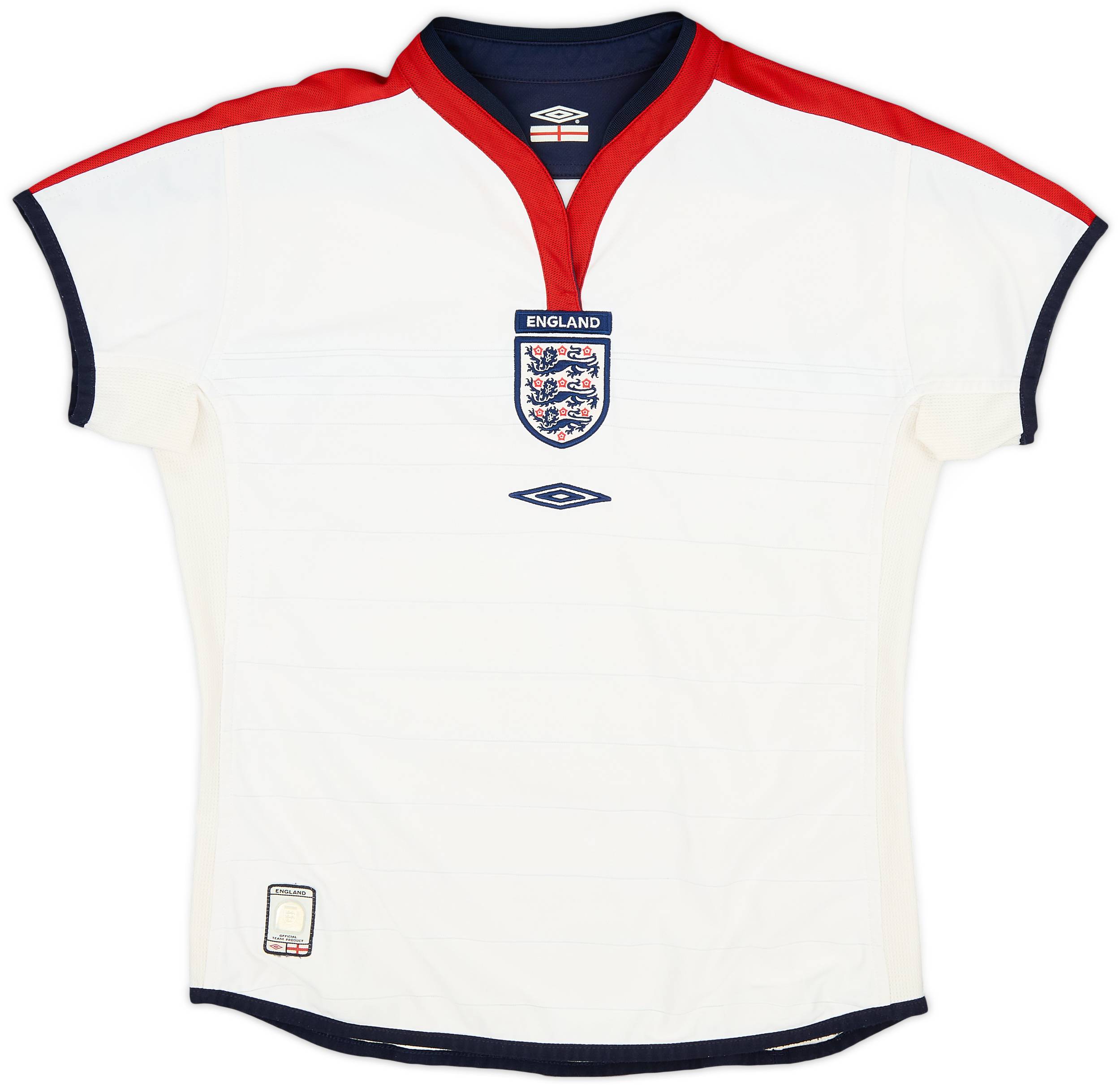 2003-05 England Home Shirt - 9/10 - (Women's S)
