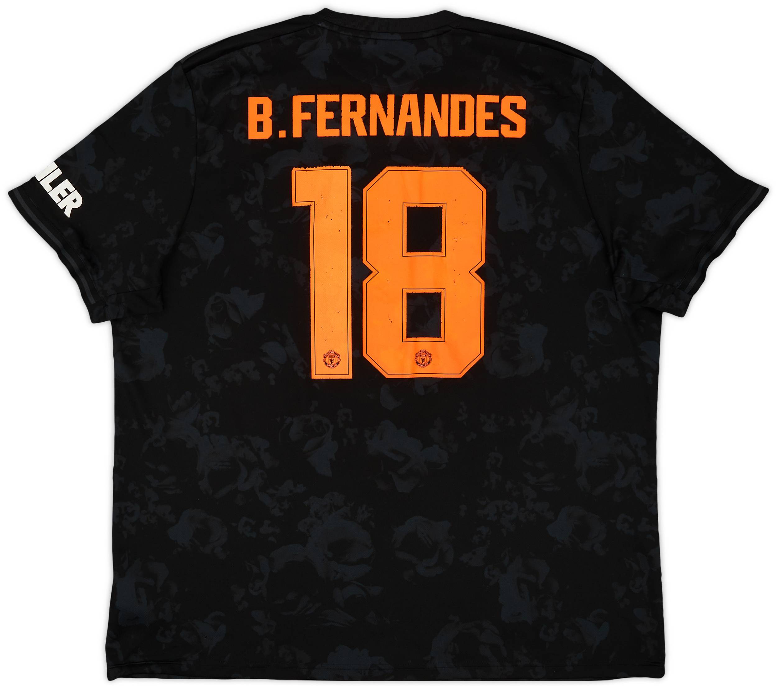 2019-20 Manchester United Third Shirt B.Fernandes#18 - 5/10 - (XL)
