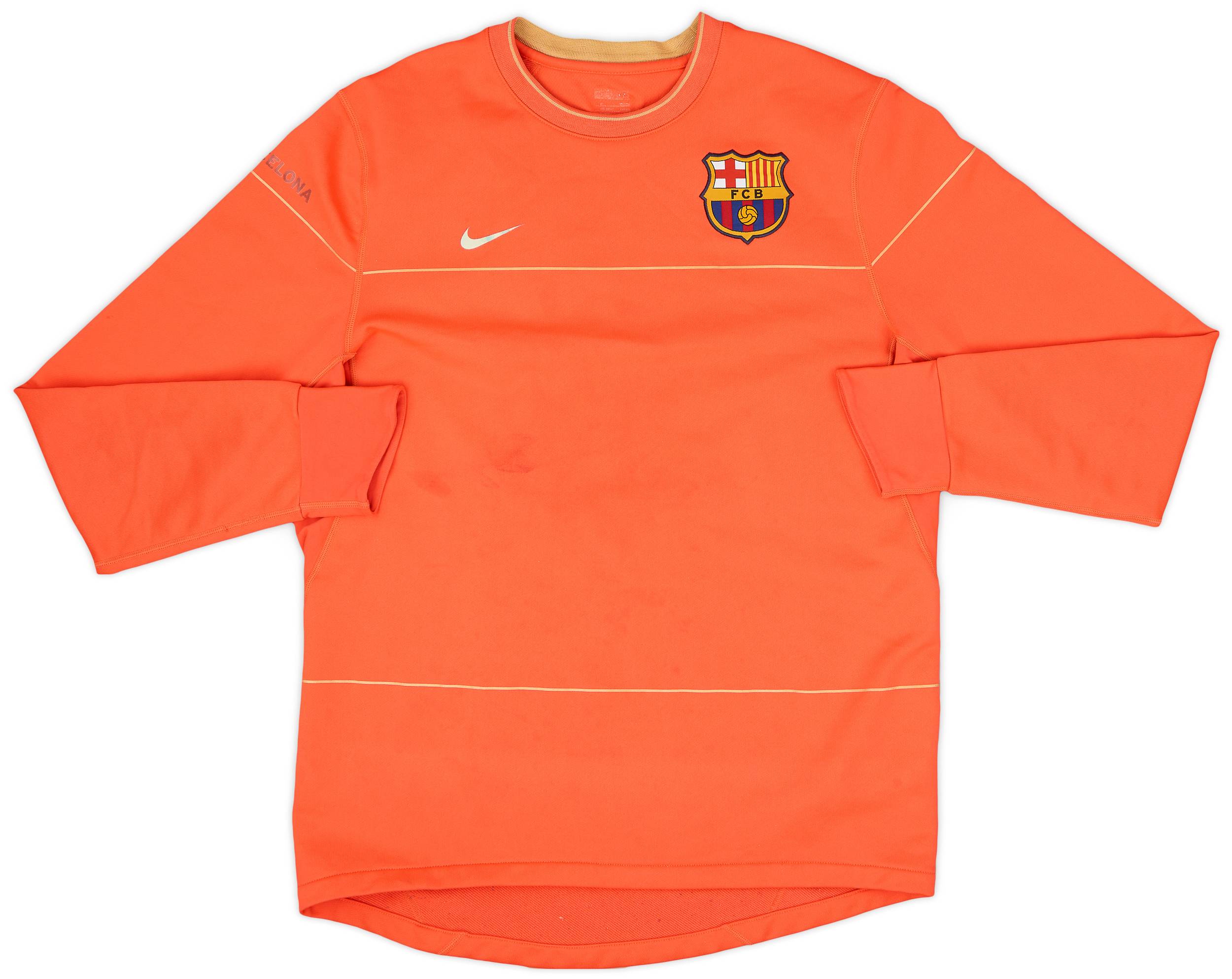 Nike FC Barcelona 08／09シーズン 2008-09 Barcelona Nike Sweat Top - 5/10 - (M)