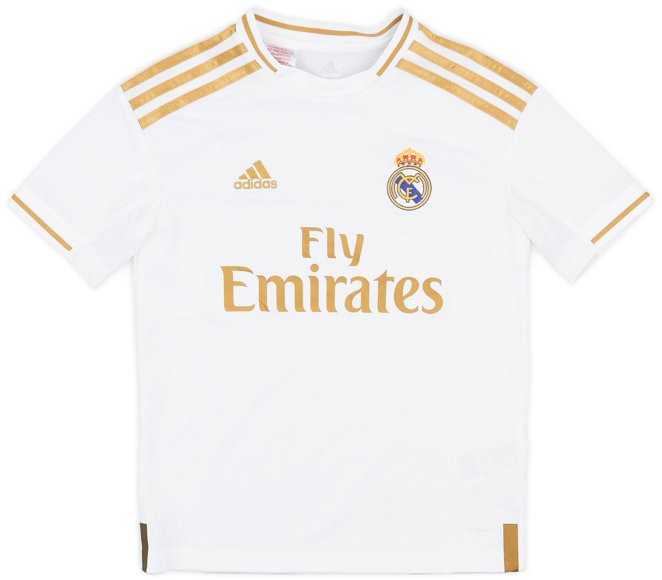 2019-20 Real Madrid Home Shirt - 9/10 - (S.Boys)