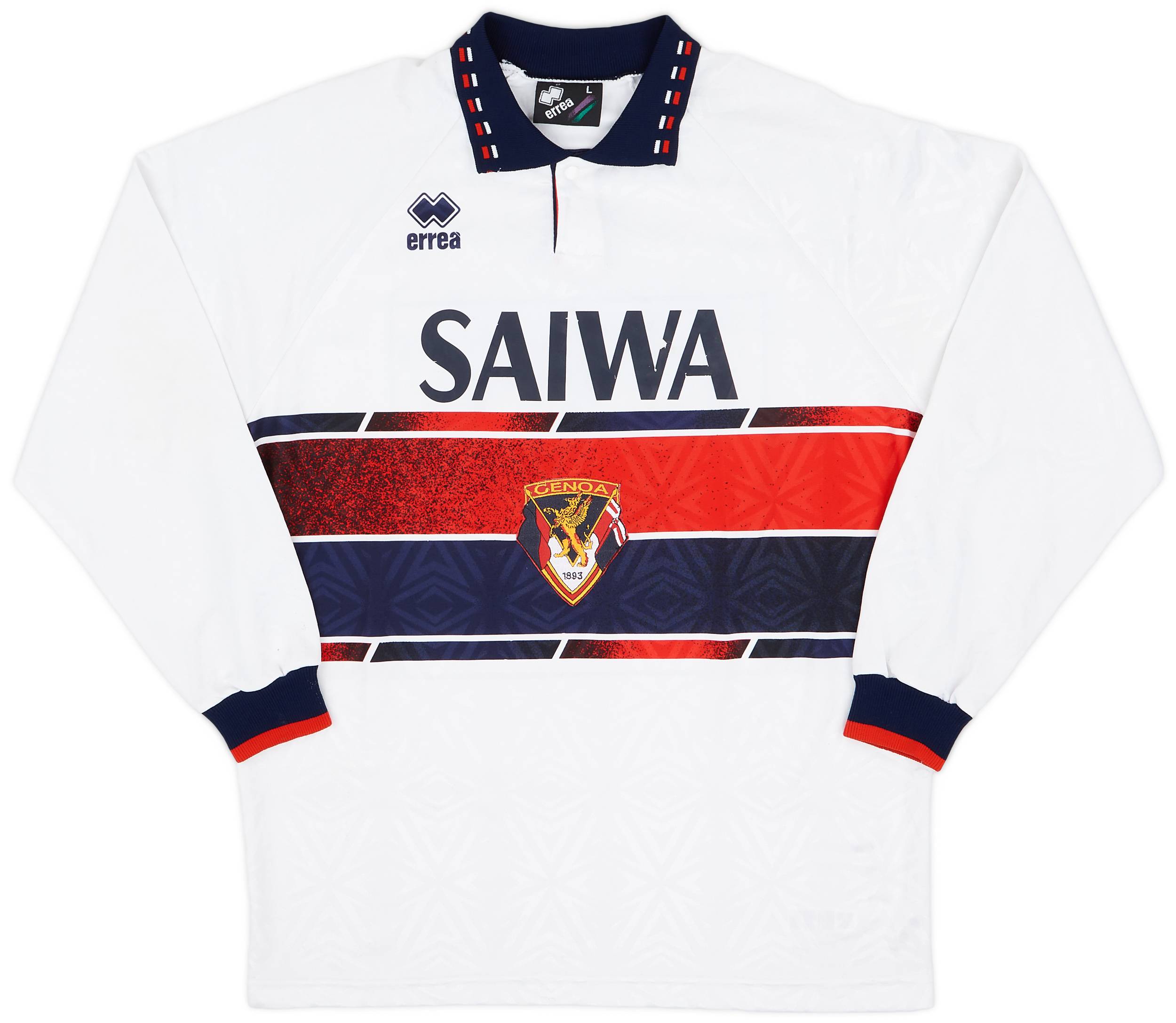1992-94 Genoa Match Issue Away Shirt #18