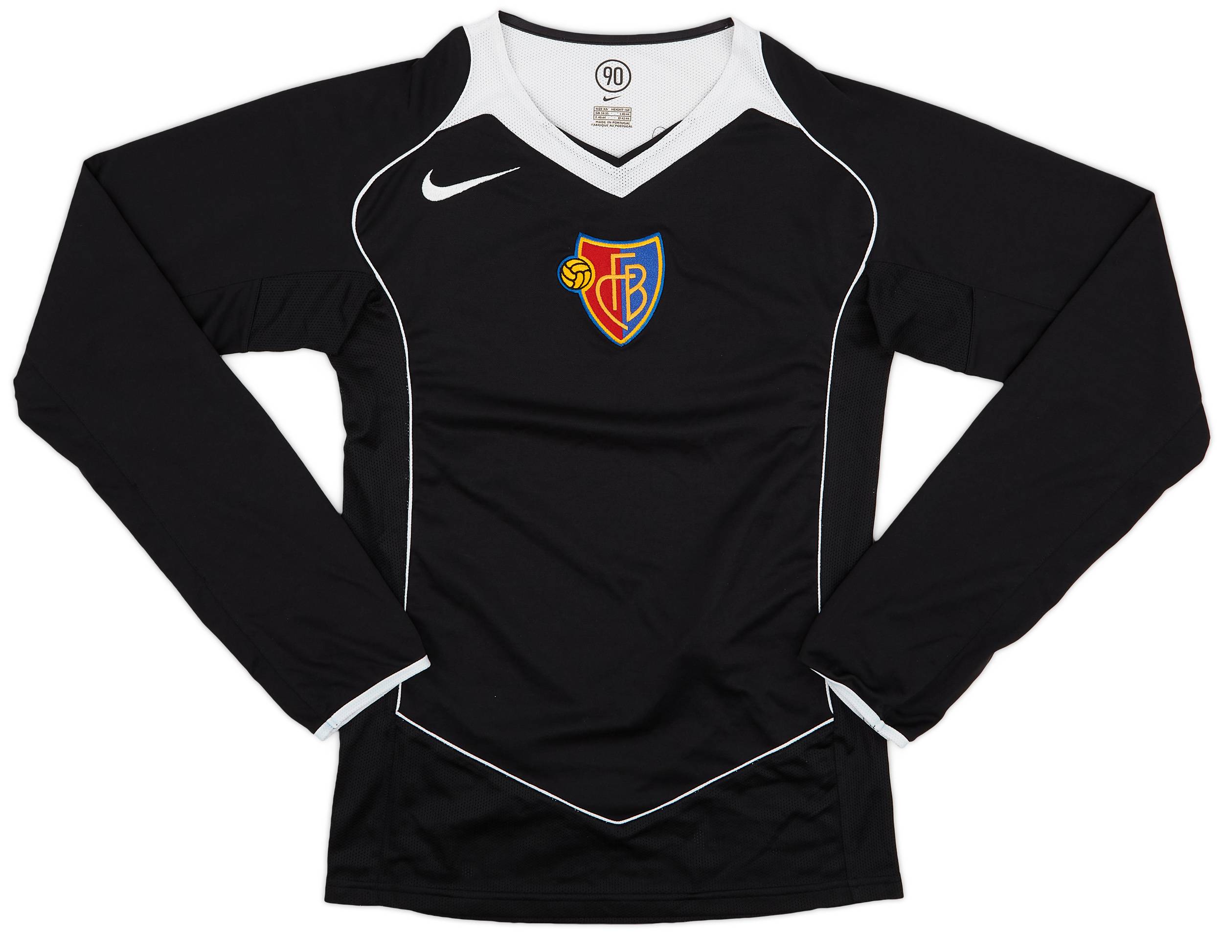 2004-05 FC Basel Away L/S Shirt - 9/10 - (XS)