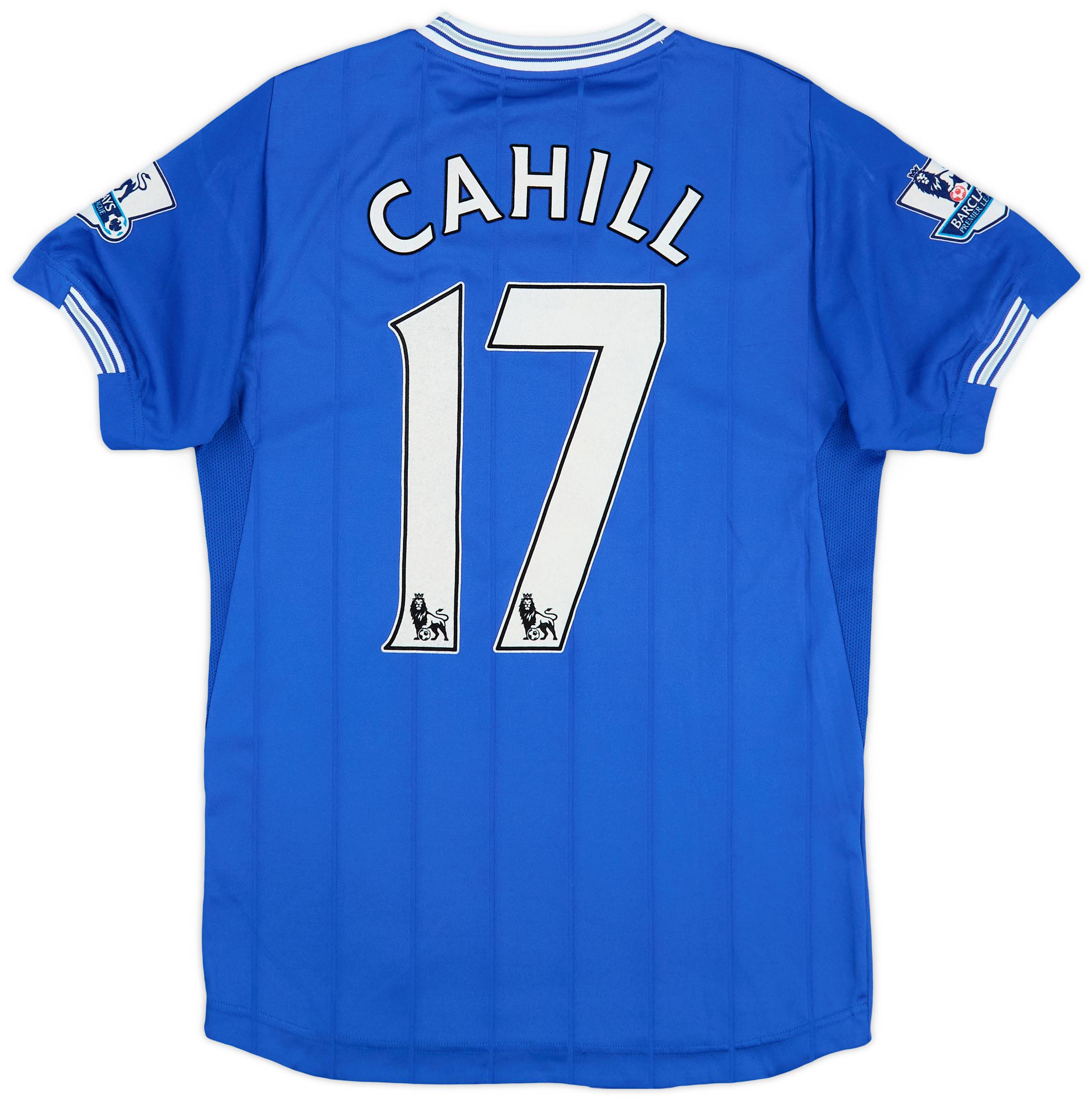 2009-10 Everton Home Shirt Cahill #17 - 7/10 - (XL.Boys)