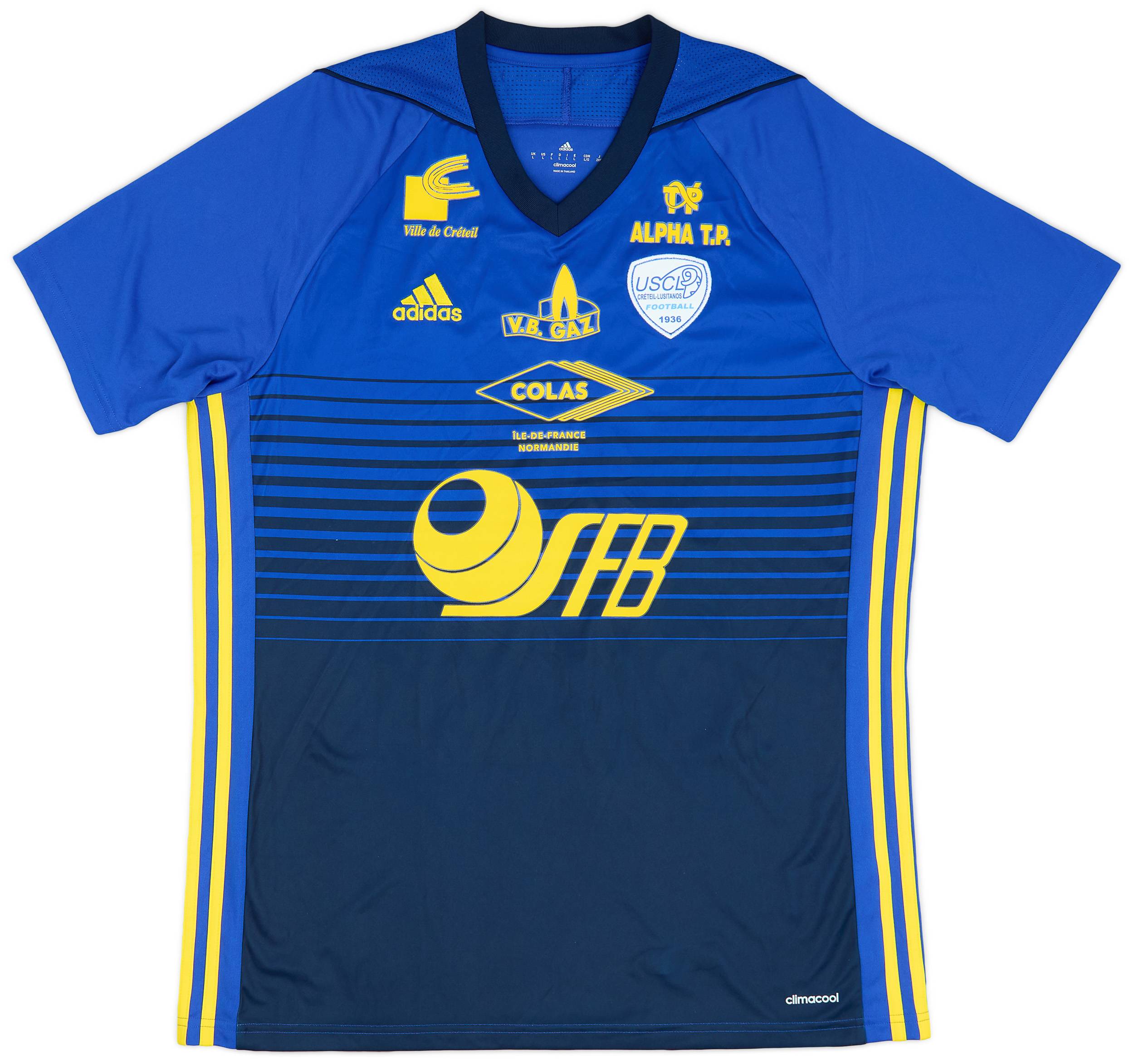 2017-18 US Creteil Lusitanos Home Shirt - 7/10 - (L)