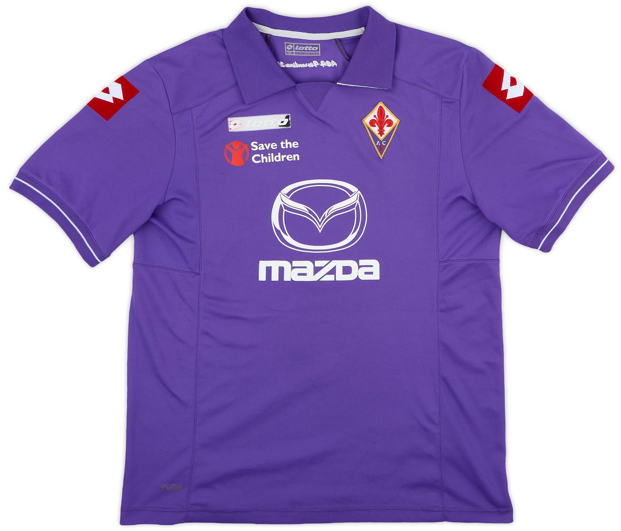 2011-12 Fiorentina Home Shirt - 5/10 - (XXL)