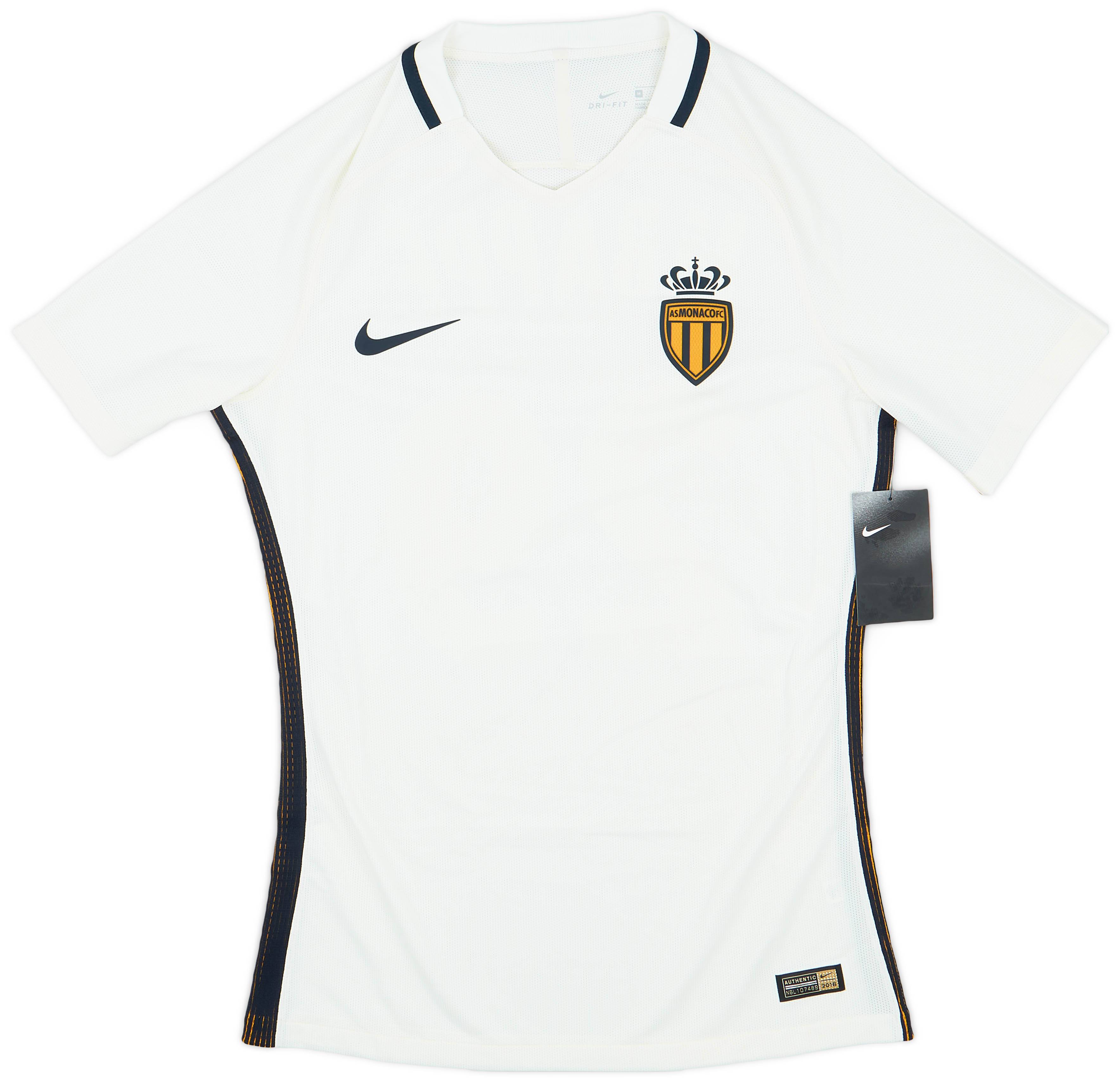 【楽天カード分割】 2016-17 Monaco Authentic Away Shirt Mbappe #29 (M) ウェア