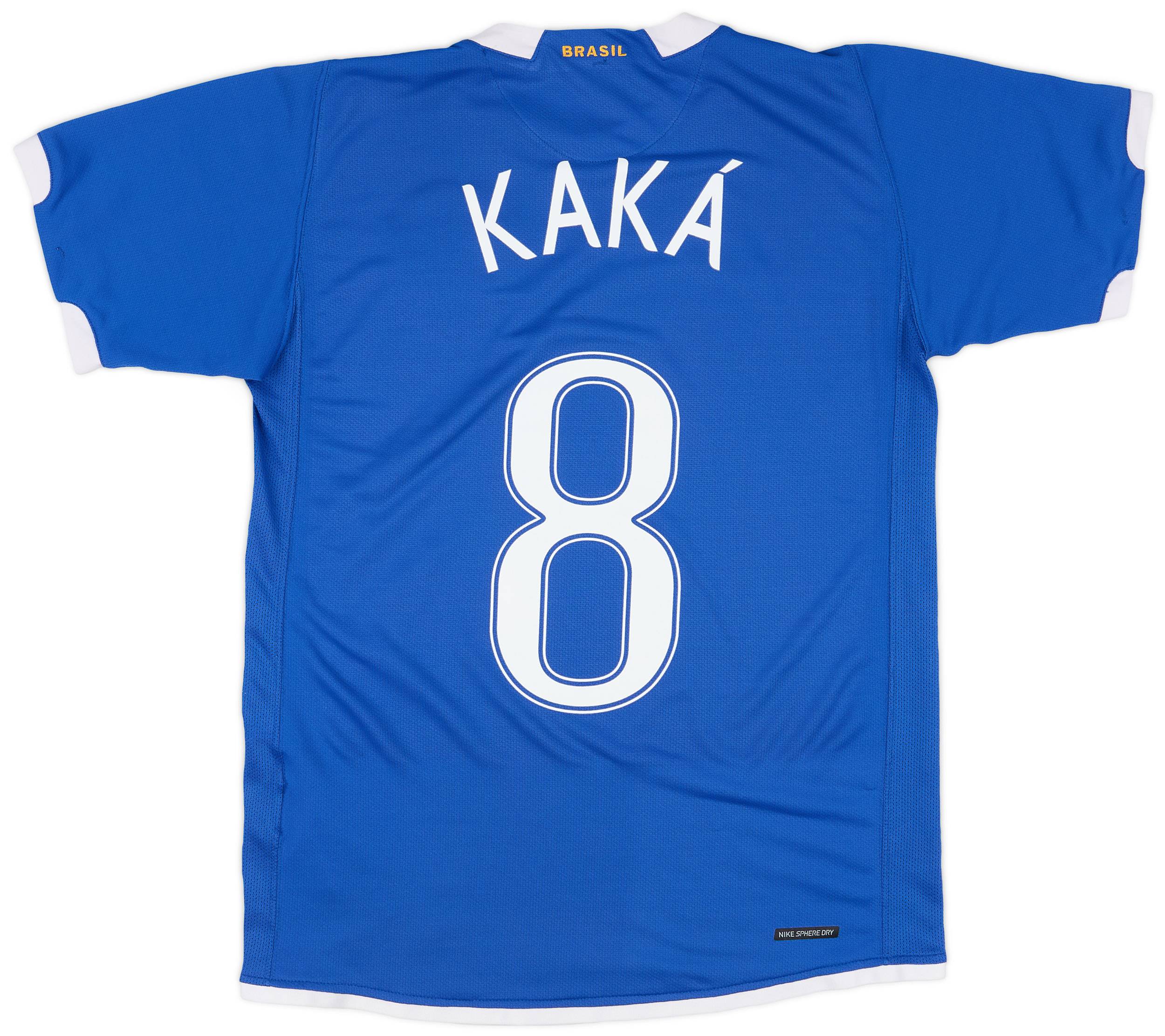 2006-07 Brazil Away Shirt Kaka #8 - 9/10 - (M)
