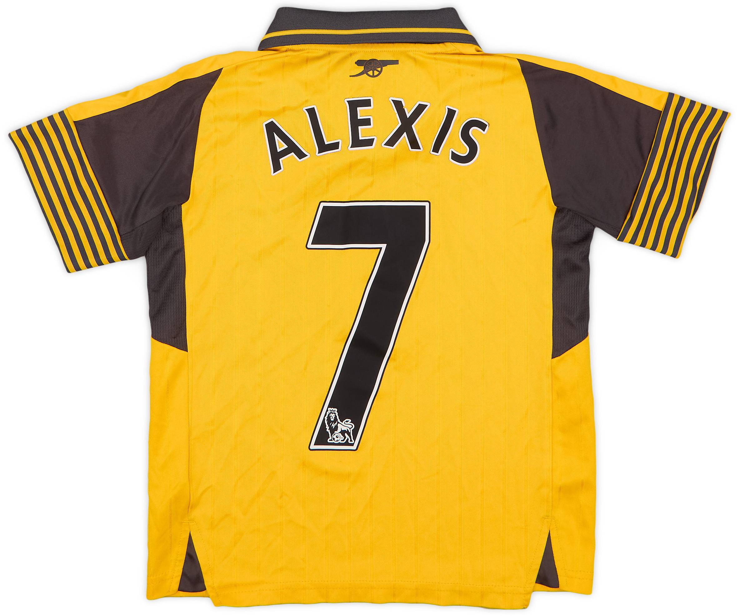 2016-17 Arsenal Away Shirt Alexis #7 - 6/10 - (M.Boys)