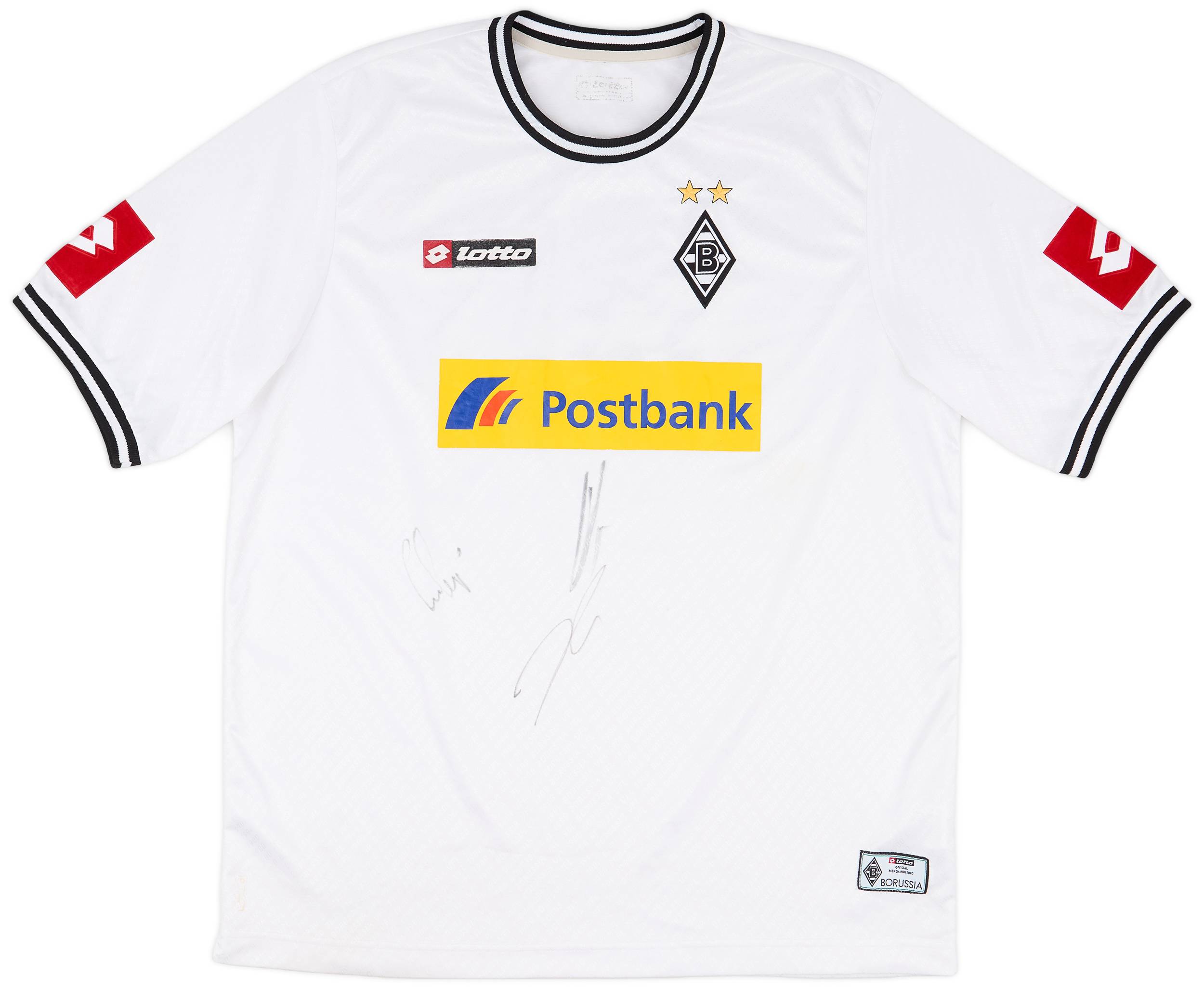 2010-11 Borussia Monchengladbach Signed Home Shirt - 8/10 - (XL)