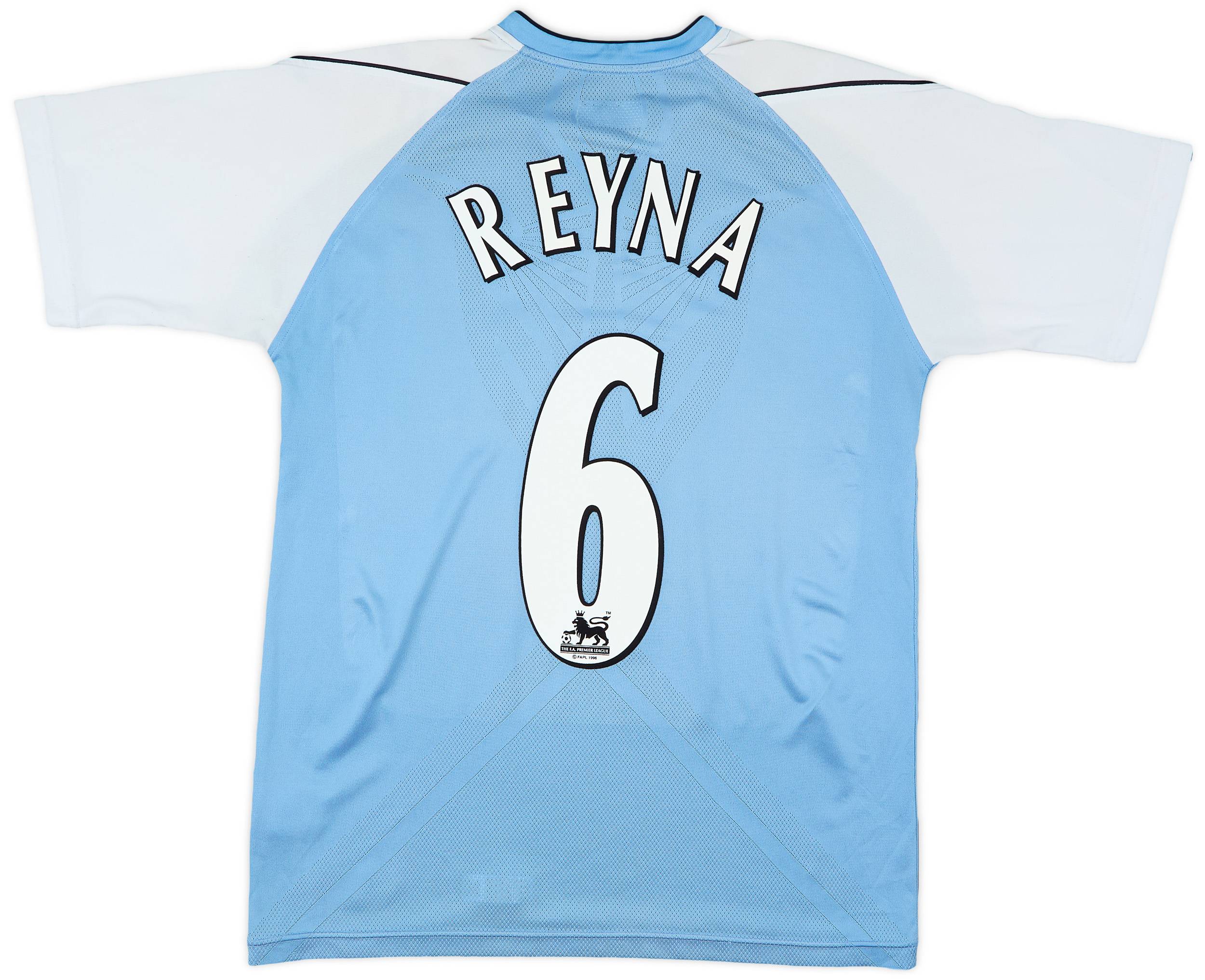 超安い品質 2006-07 (M) - 6/10 - #6 Reyna Shirt Home City Manchester ウェア