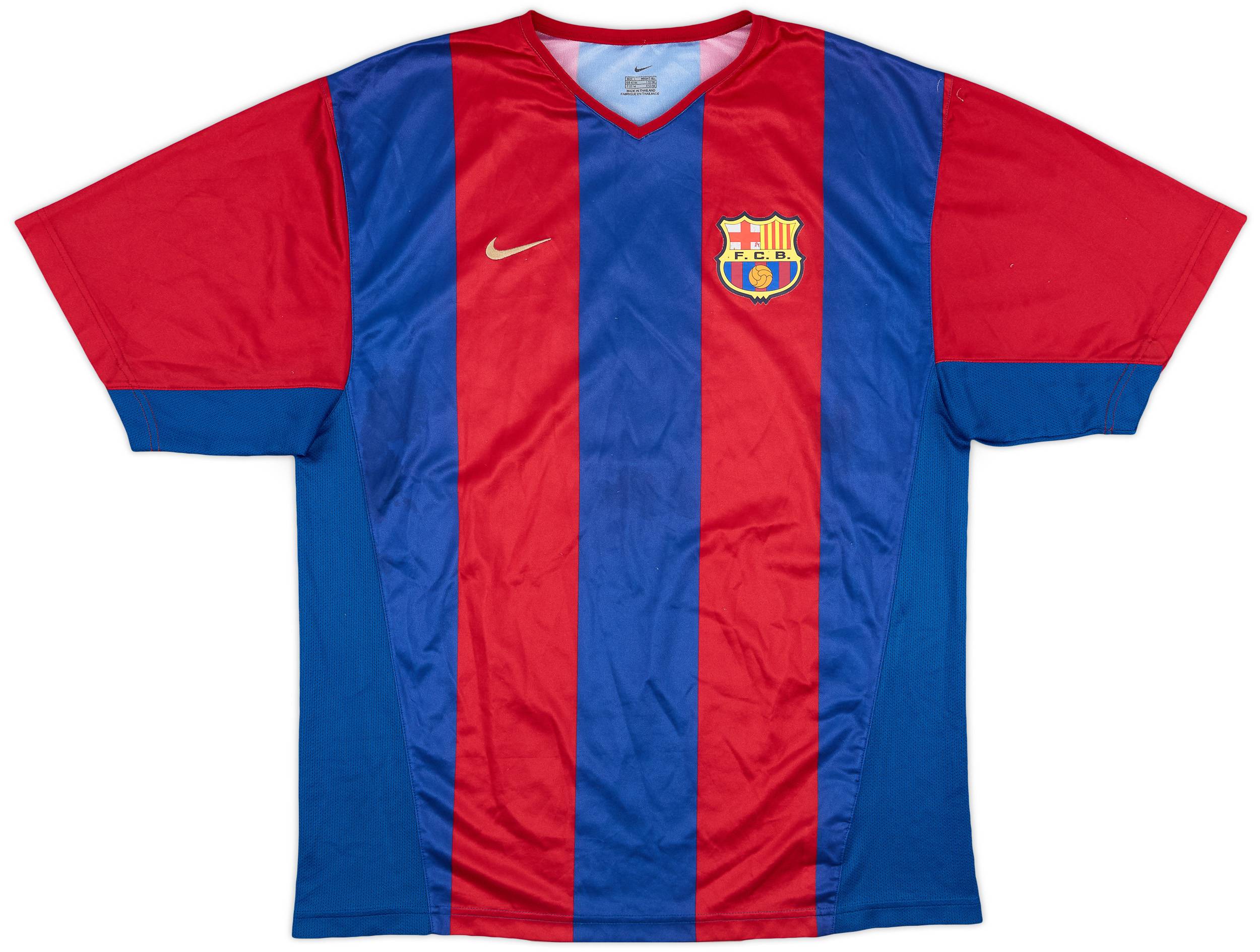 2003-04 Barcelona Basic Home Shirt - 6/10 - (L)