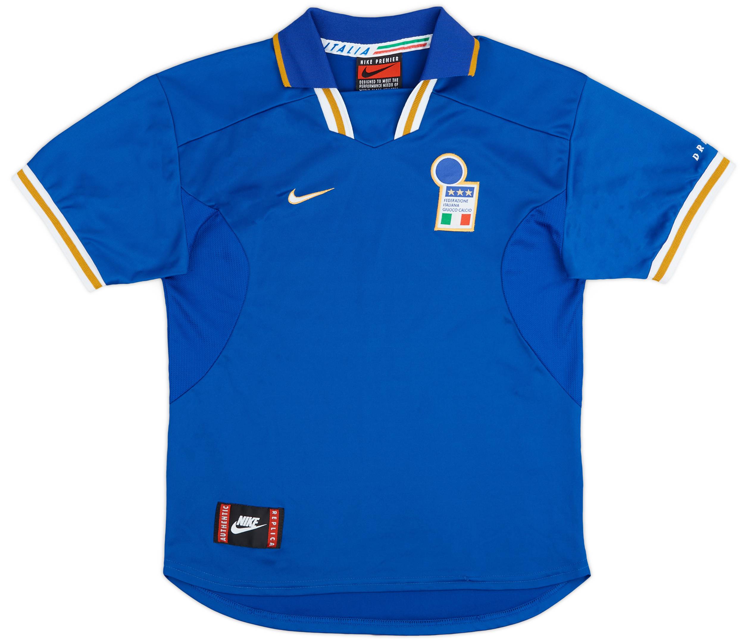1996-97 Italy Home Shirt - 9/10 - (XL.Boys)