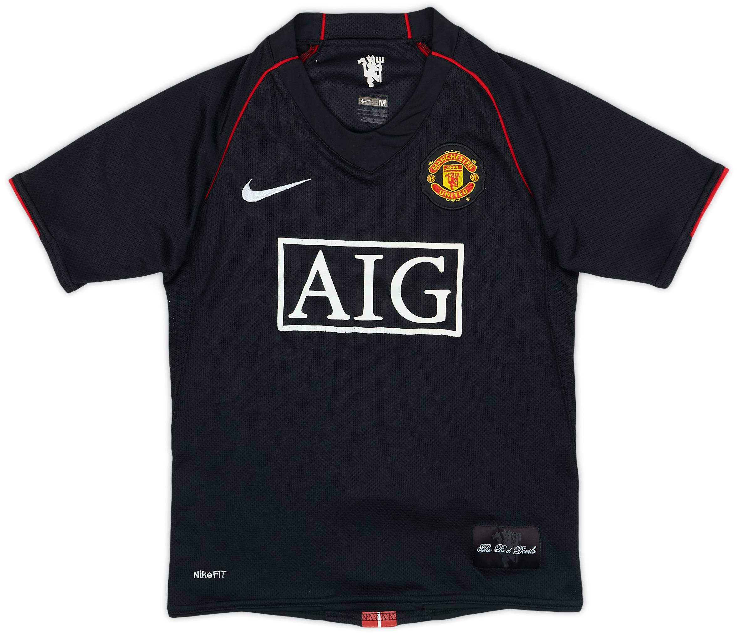 2007-08 Manchester United Away Shirt - 6/10 - (M.Boys)