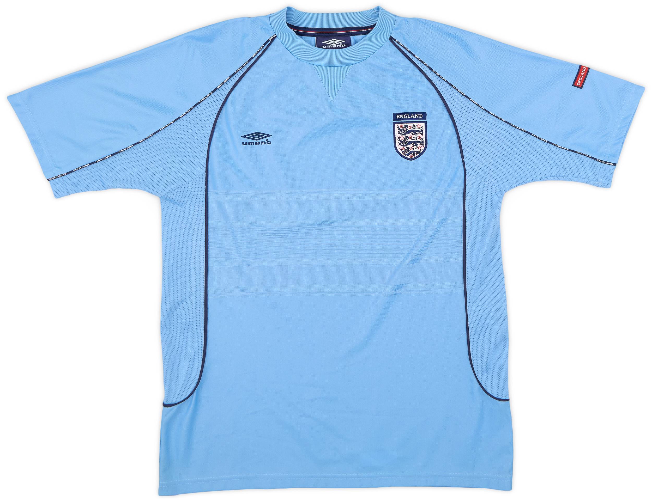 1999-00 England Umbro Training Shirt - 9/10 - (M)