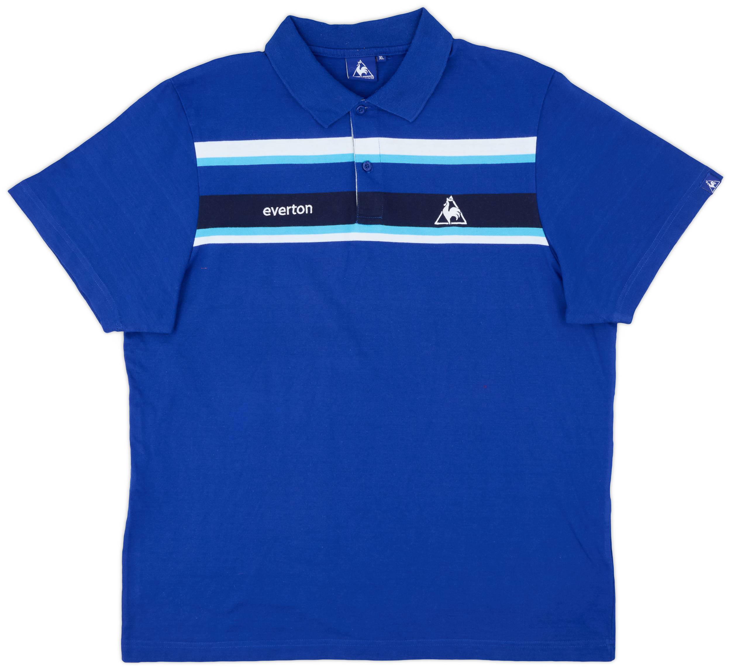 2010 12 Everton Le Coq Sportif Polo Shirt 8 10 XL