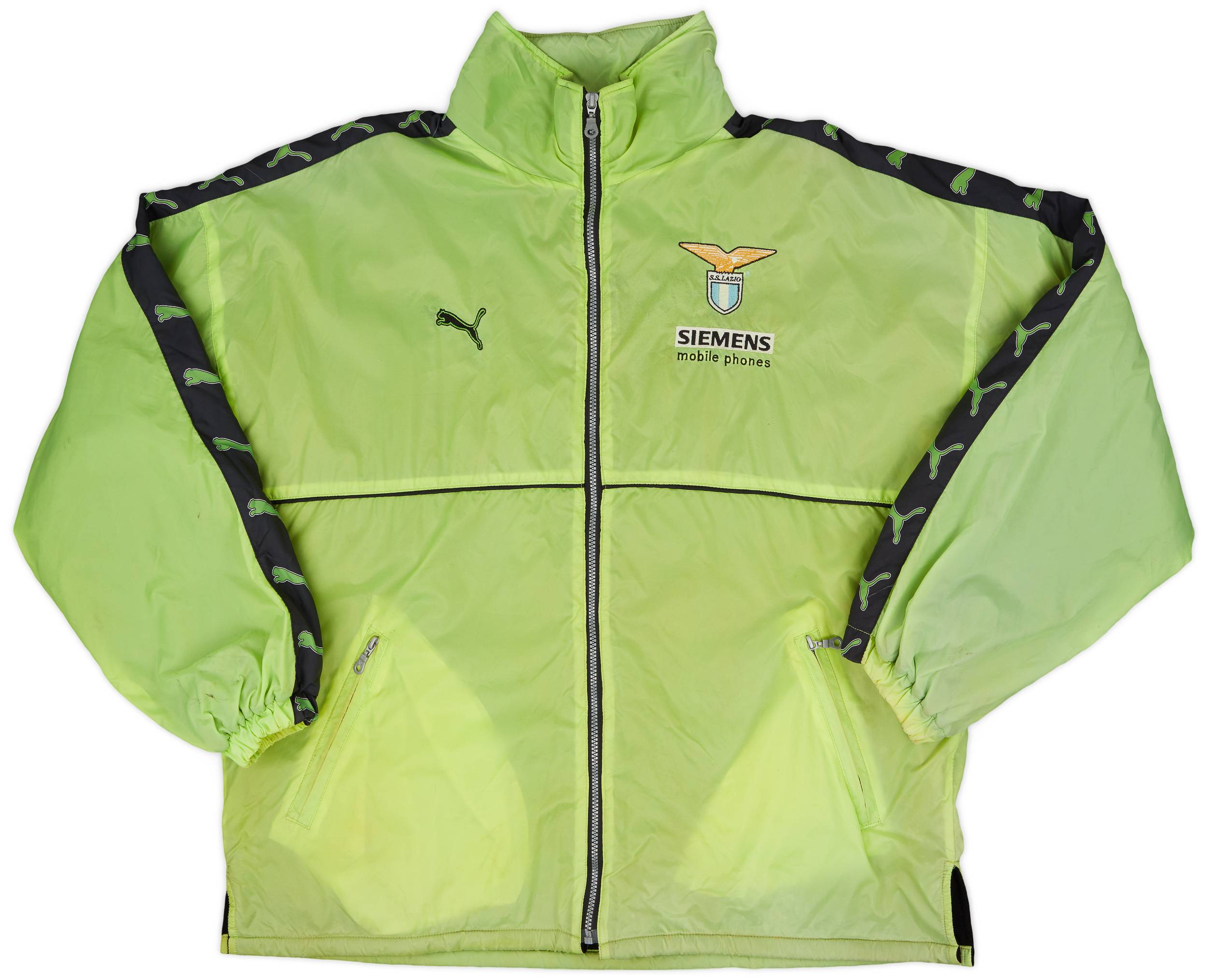 2002-03 Lazio Staff Issue Puma Padded Bench Coat - 5/10 - (XL)