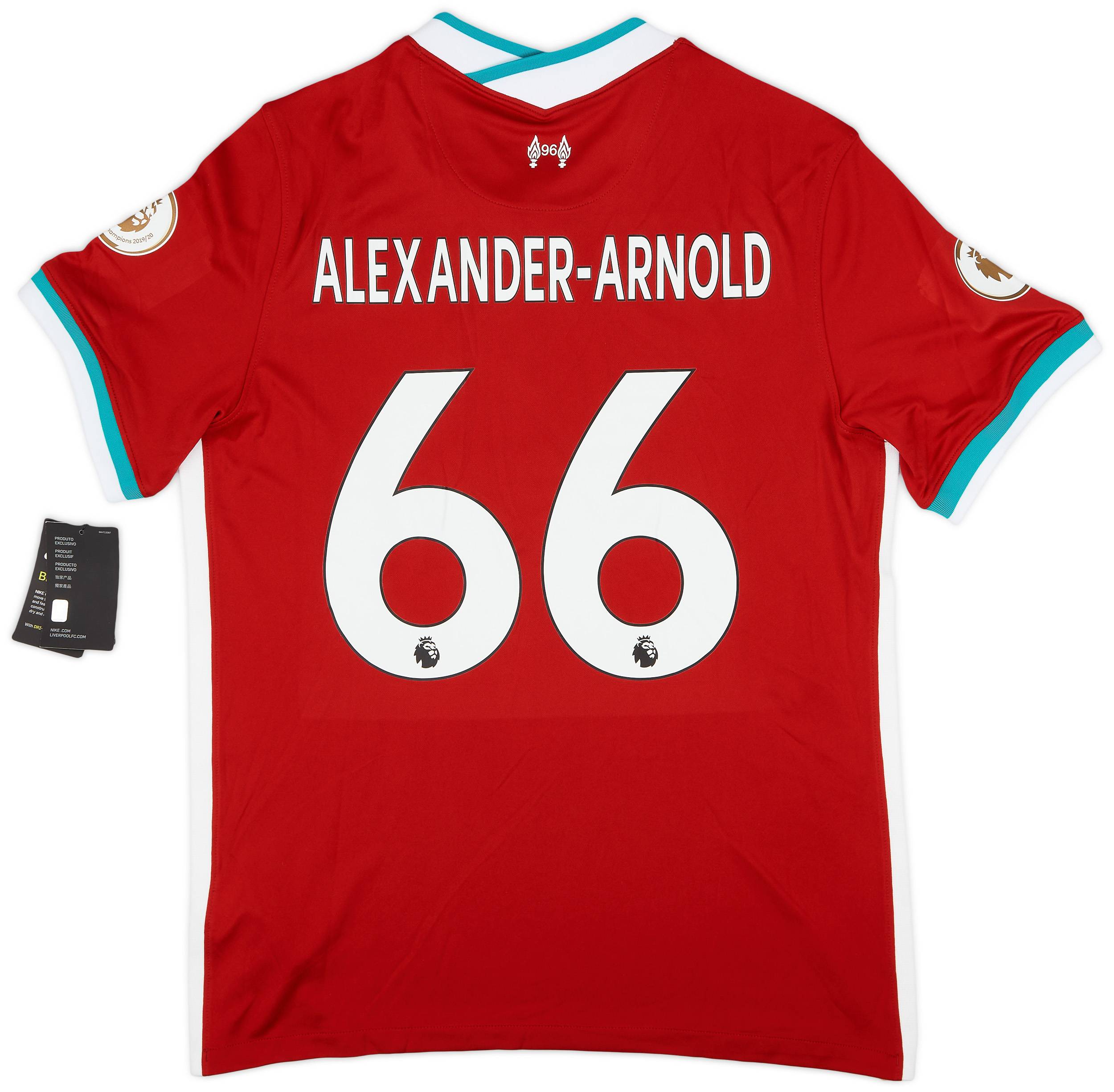 ウェア Liverpool FC 20/21 Alexander-Arnold 66 2020-21 Liverpool Home Shirt Alexander-Arnold #66 (L)