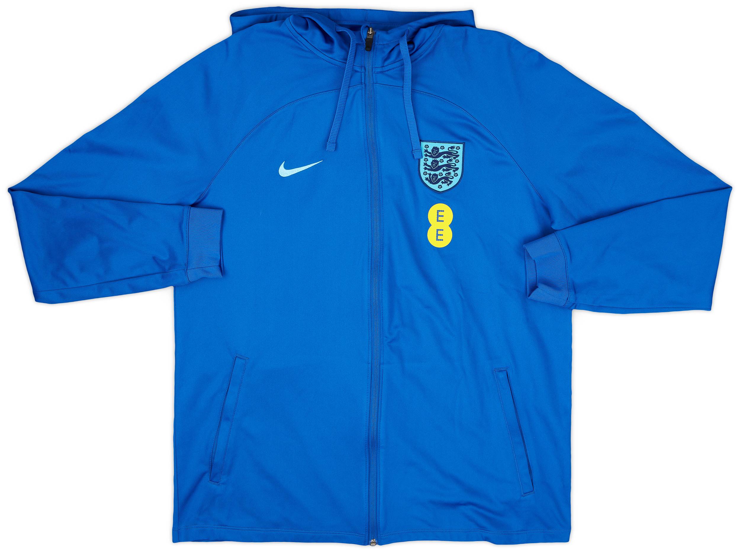 2022-23 England Nike Hooded Track Jacket - 10/10 - (L)