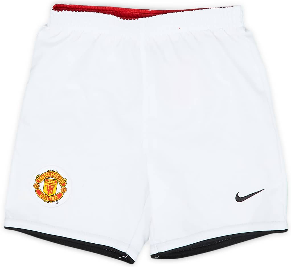 2007-09 Manchester United Home Shorts - 7/10 - (12-18 Months)