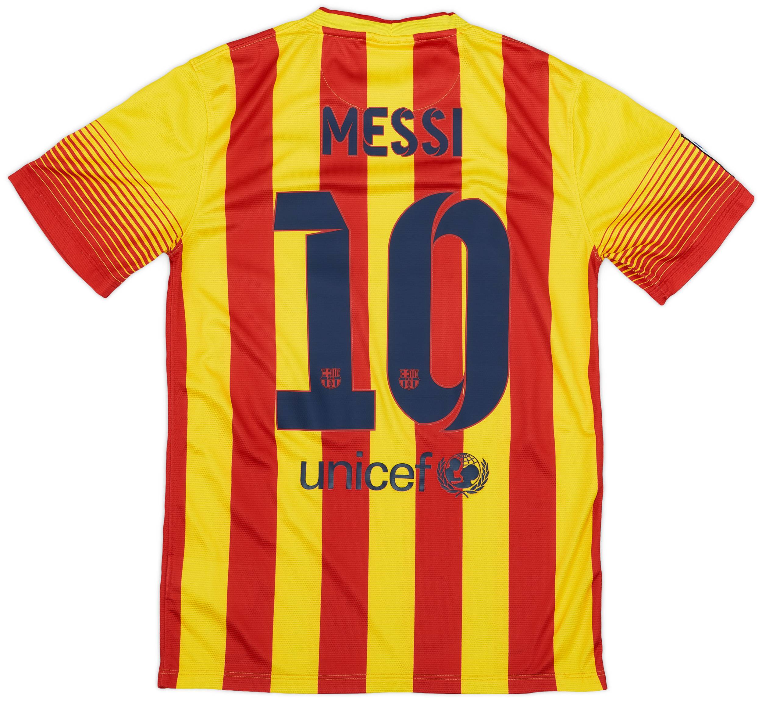 2013-15 Barcelona Away Shirt Messi #10 - 8/10 - (S)