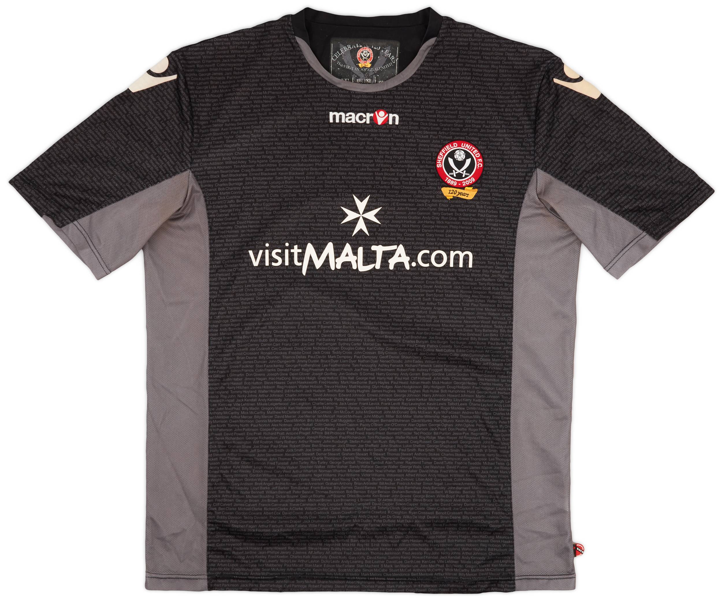 2009-10 Sheffield United '120 Years' Anniversary Shirt - 7/10 - (XXL)